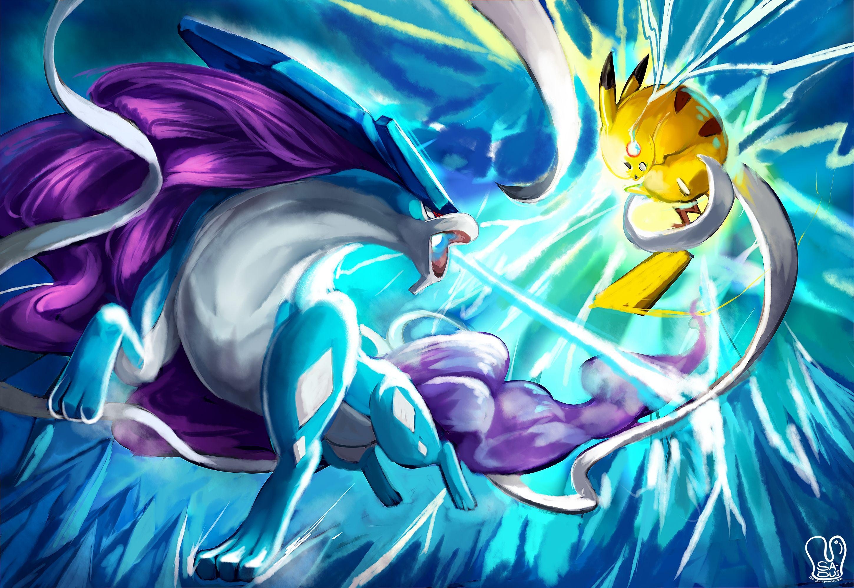 2900x2000 Suicune (Pokémon) HD Wallpaper and Background Image, Desktop