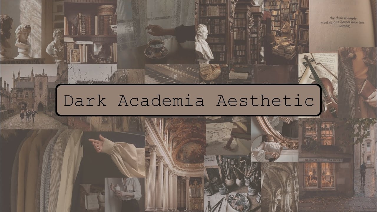 1280x720 Dark Academia Aesthetic, Desktop