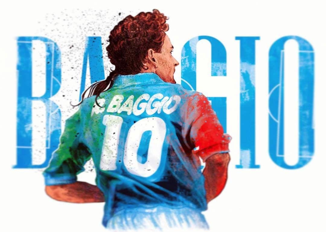 1080x780 Baggio, Pele,, Desktop