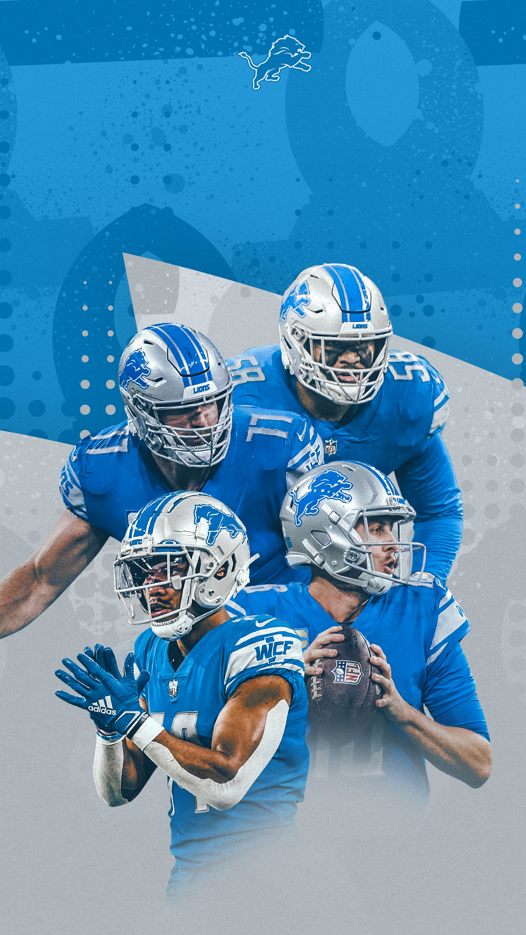 1080x1920 Detroit Lions about some wallpaper featuring our 2023 # Lions Pro Bowlers?, Phone