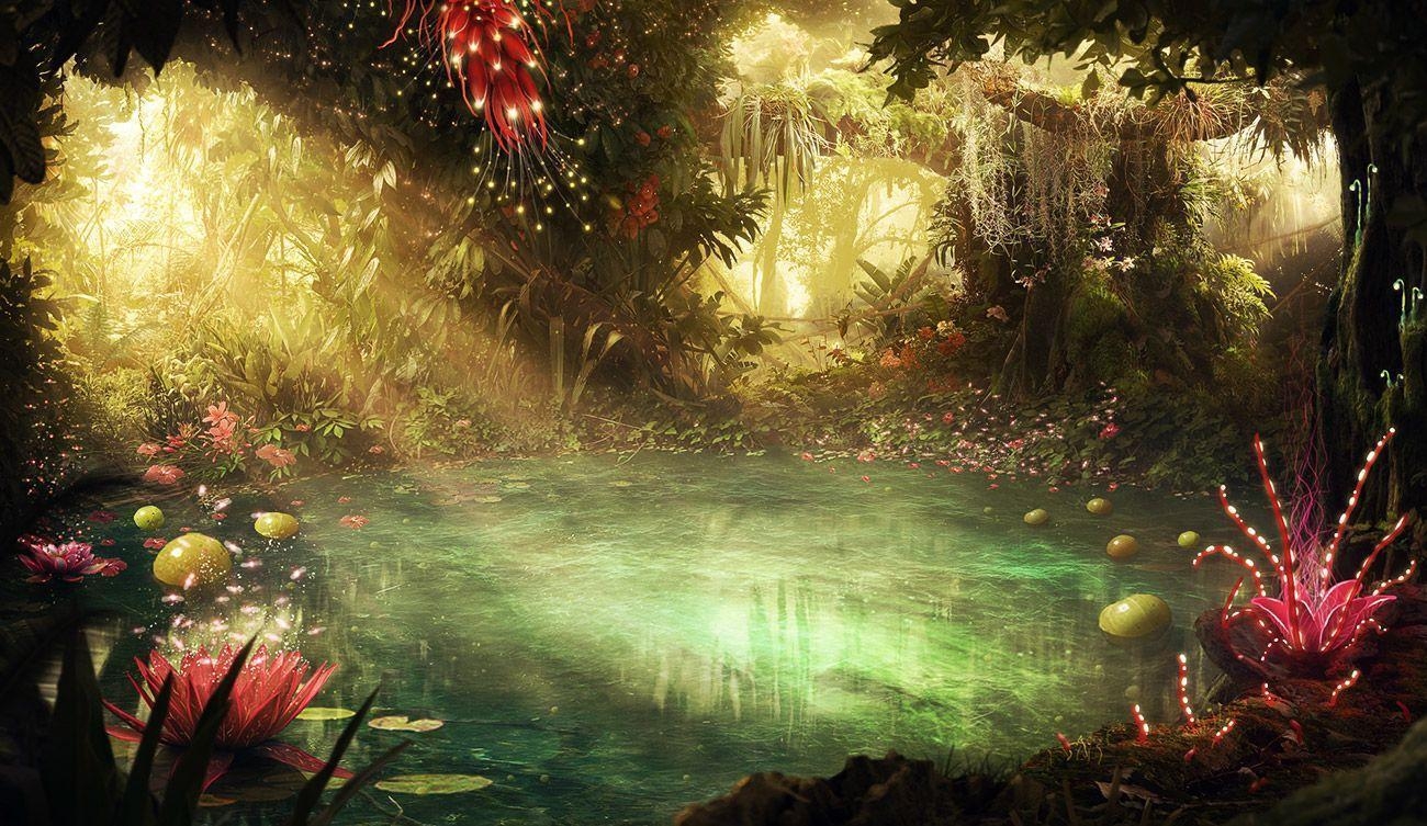 1300x760 Mystical Background, Desktop