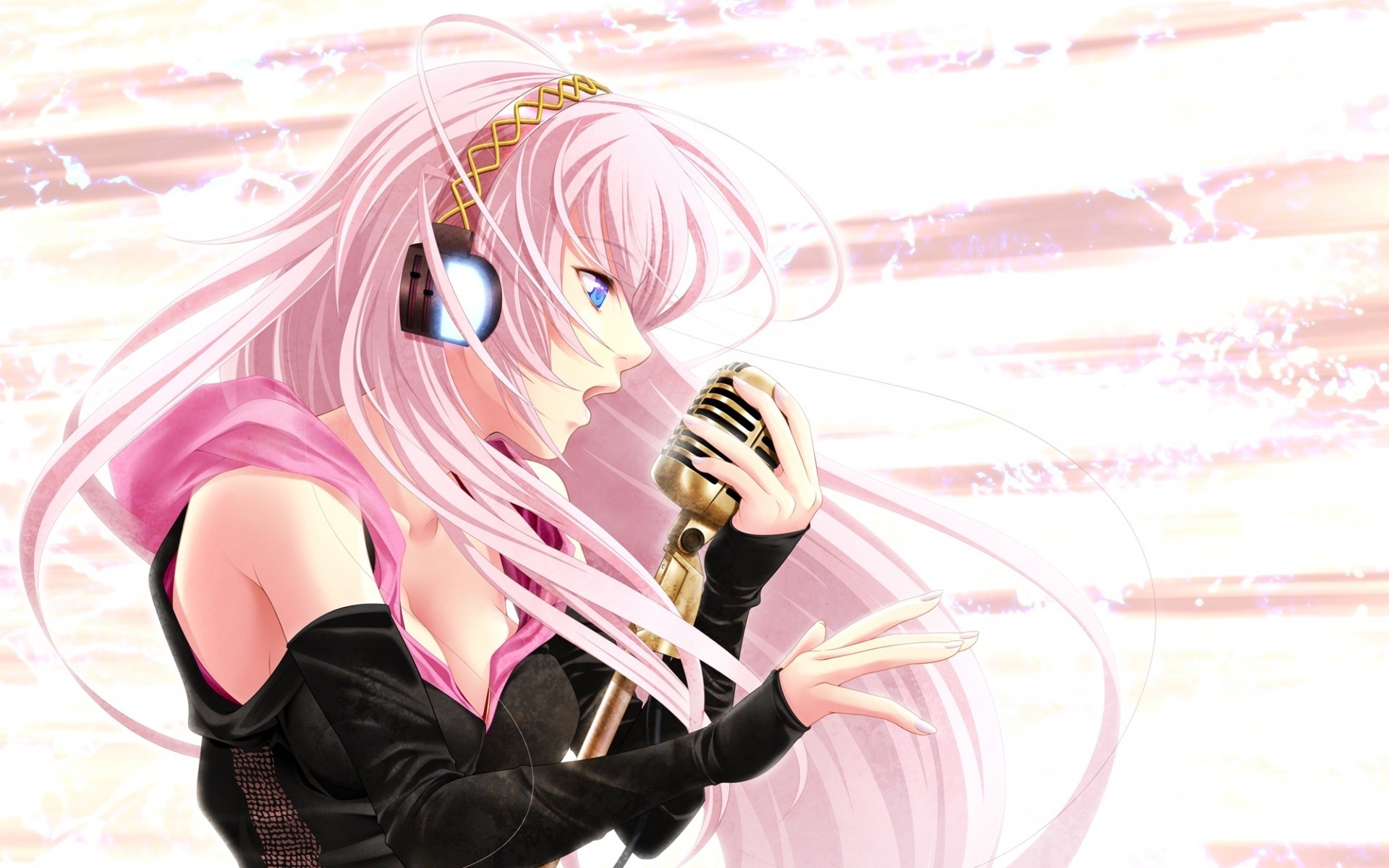 1920x1200 manga, Anime, Vocaloid, Megurine Luka Wallpaper HD / Desktop and Mobile Background, Desktop