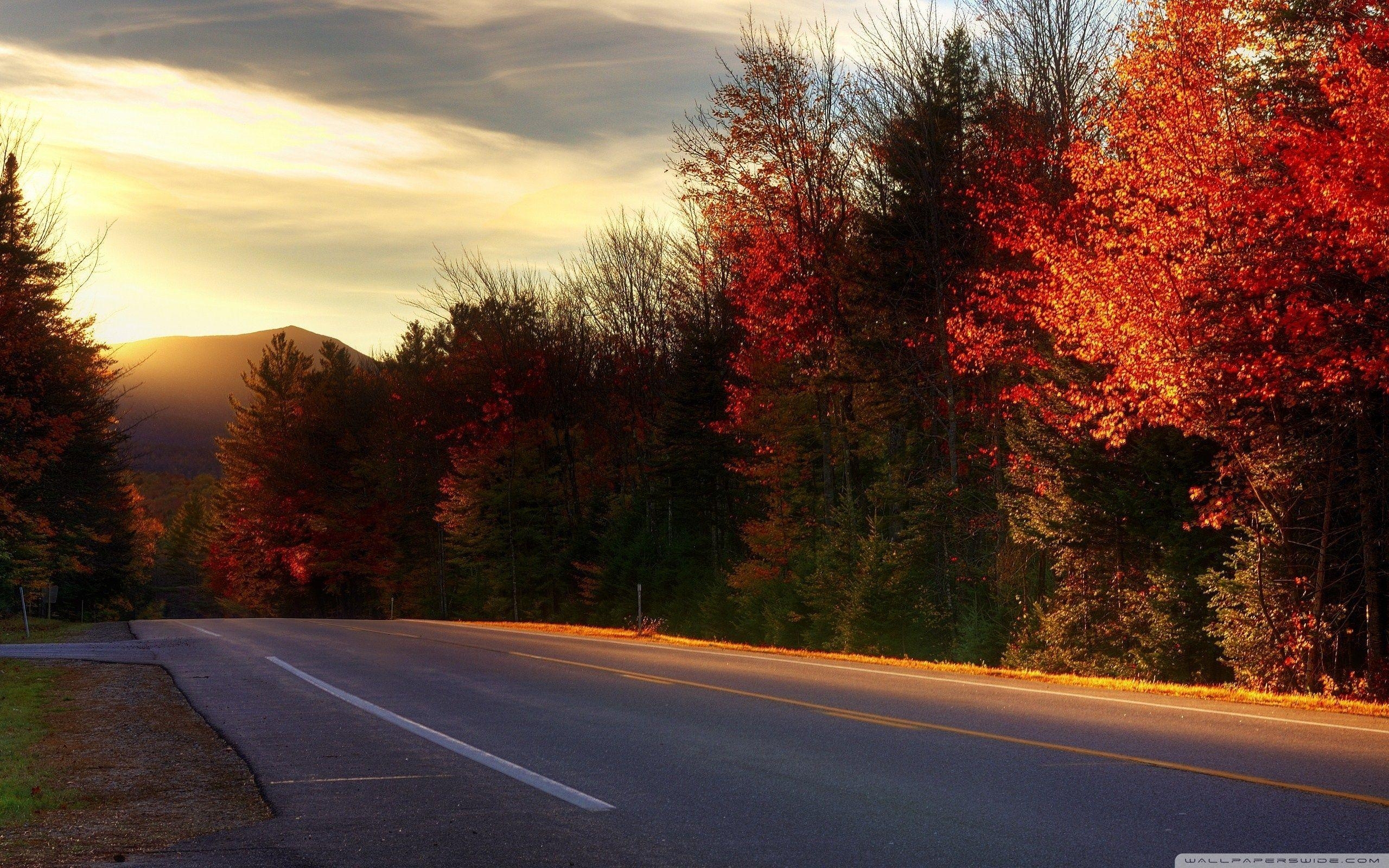 2560x1600 Road In New Hampshire ❤ 4K HD Desktop Wallpaper for 4K Ultra HD TV, Desktop