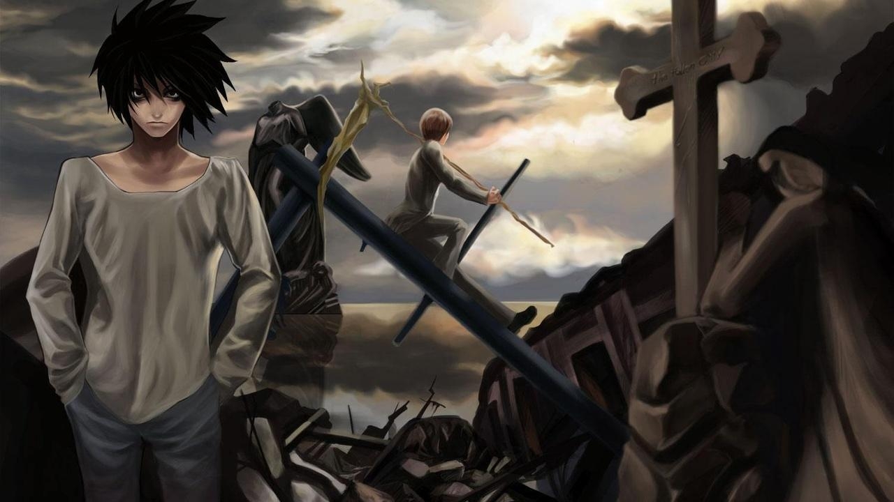 1280x720 Death Note, Light, Destruction, Yagami, The Death Note, L, Desktop