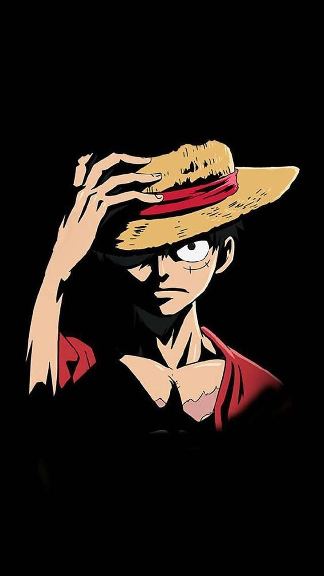 1090x1920 One Piece Fierce Luffy IPhone Wallpaper, Phone