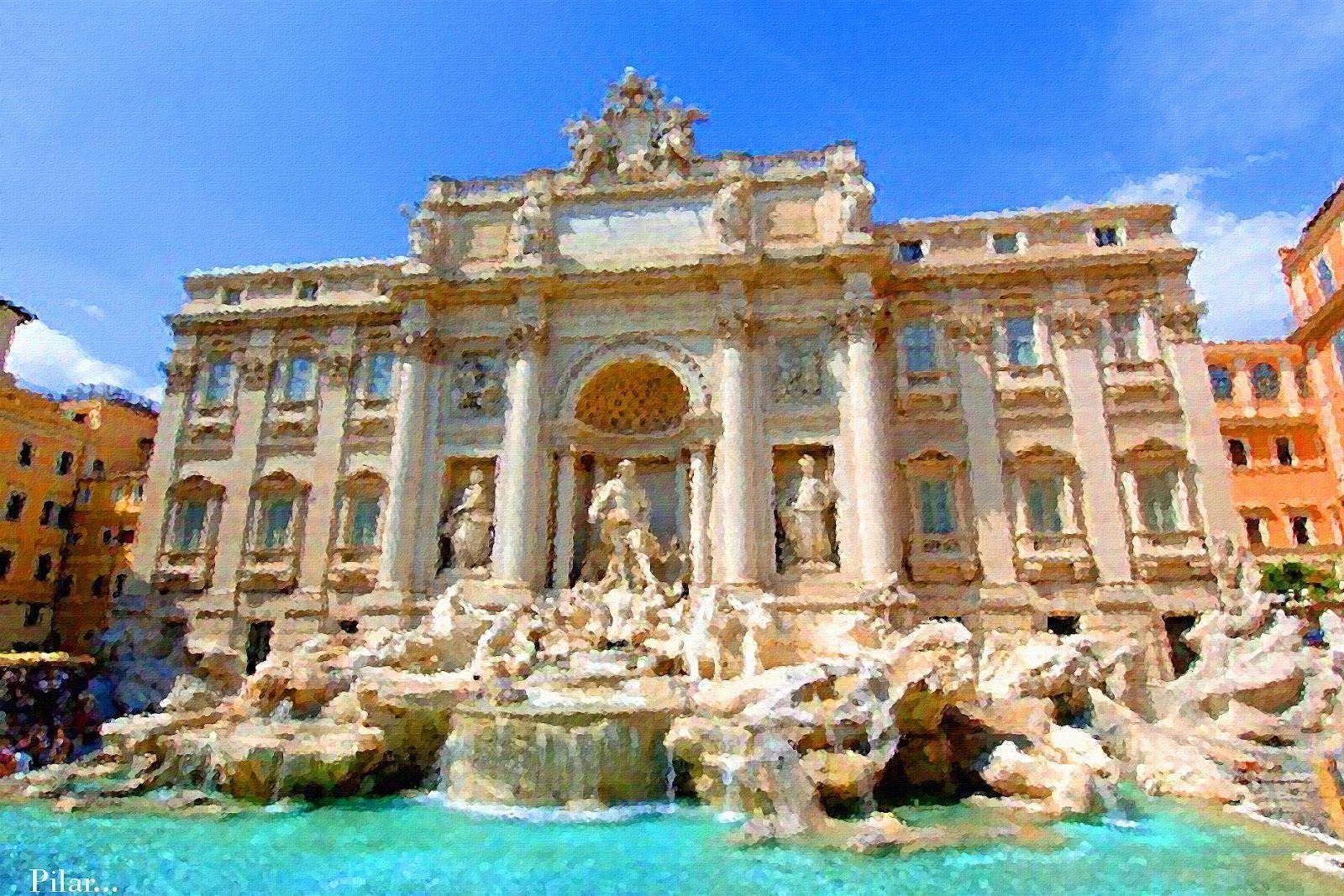 1600x1070 Desktop Wallpaper. Rome italy, Rome, Trevi, Desktop