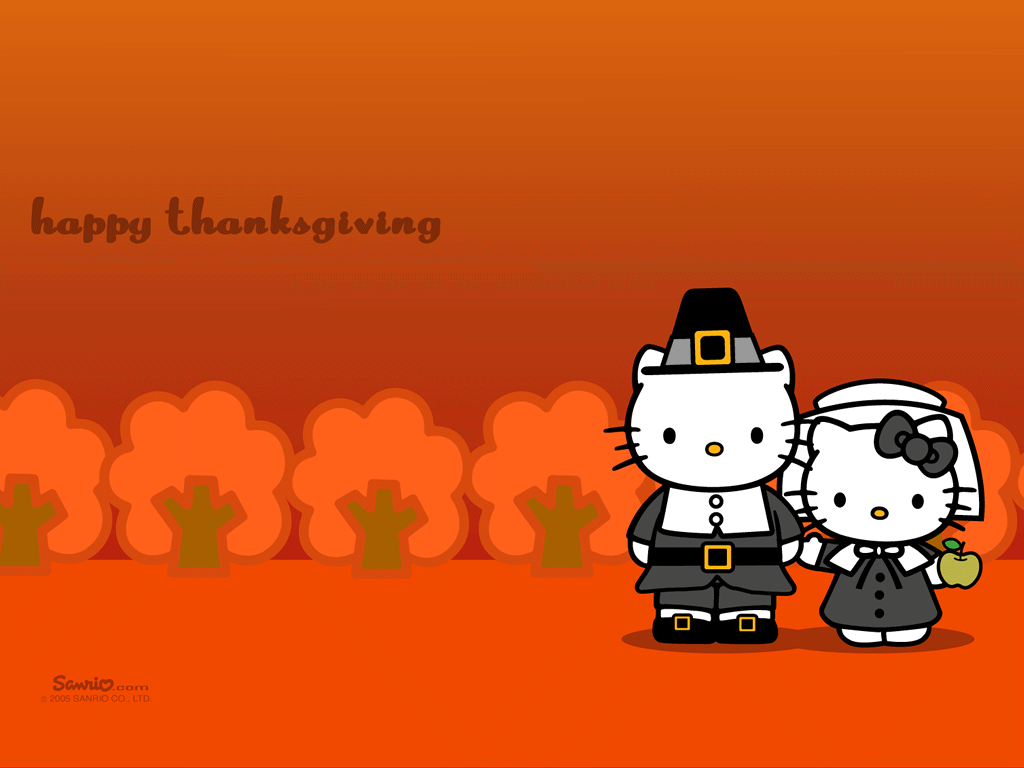 1030x770 Happy Thanksgiving, Hello Kitty Wallpaper, Desktop