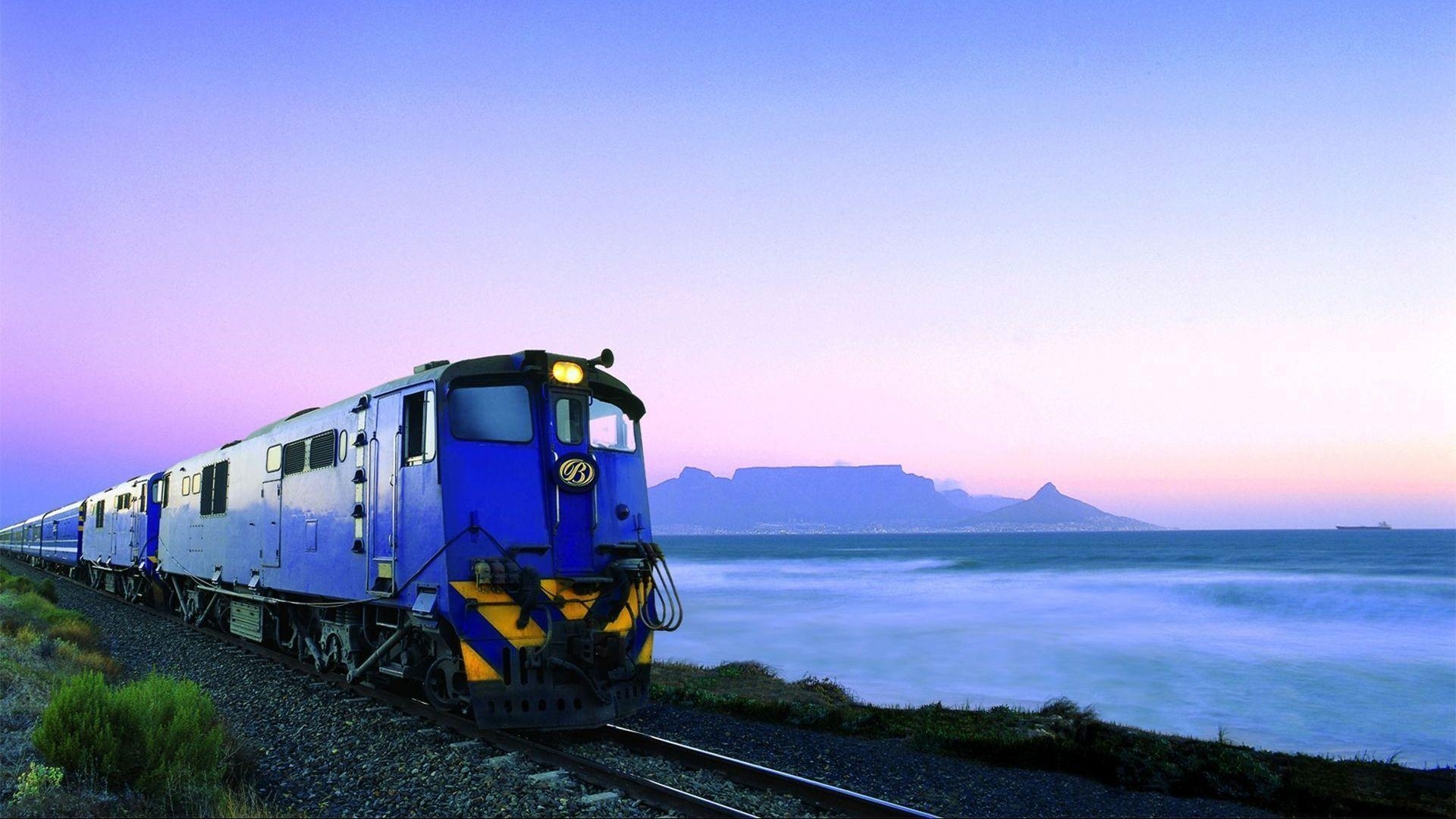 1920x1080 HD Train Leaving Table Mountain South Africa Wallpaper. Download, Desktop