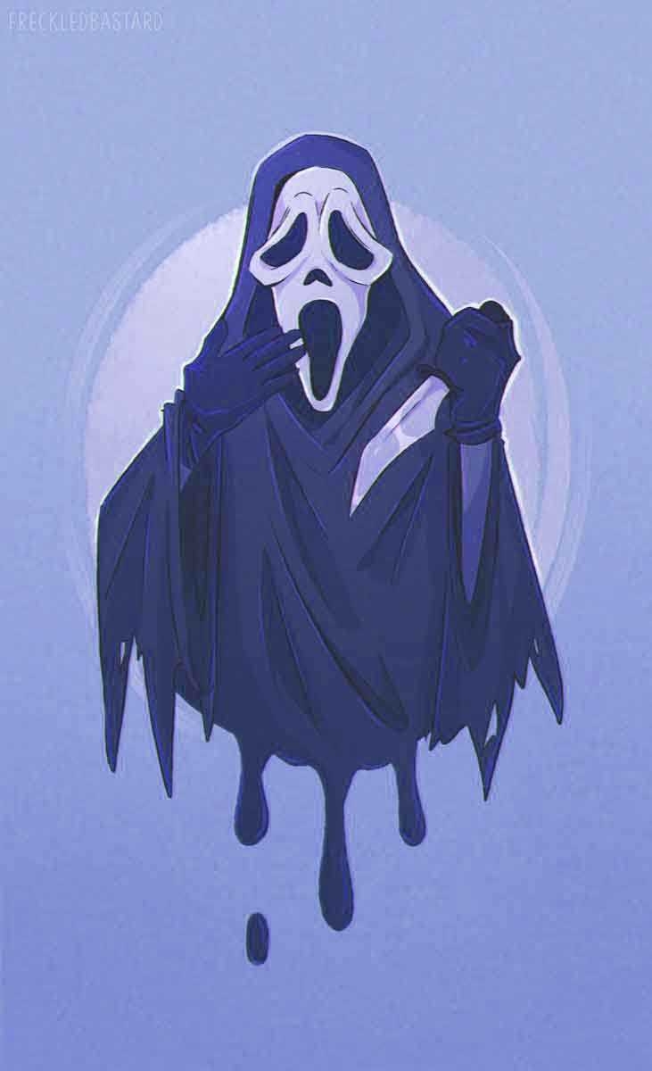 740x1200 4K Ghostface Wallpaper, Phone