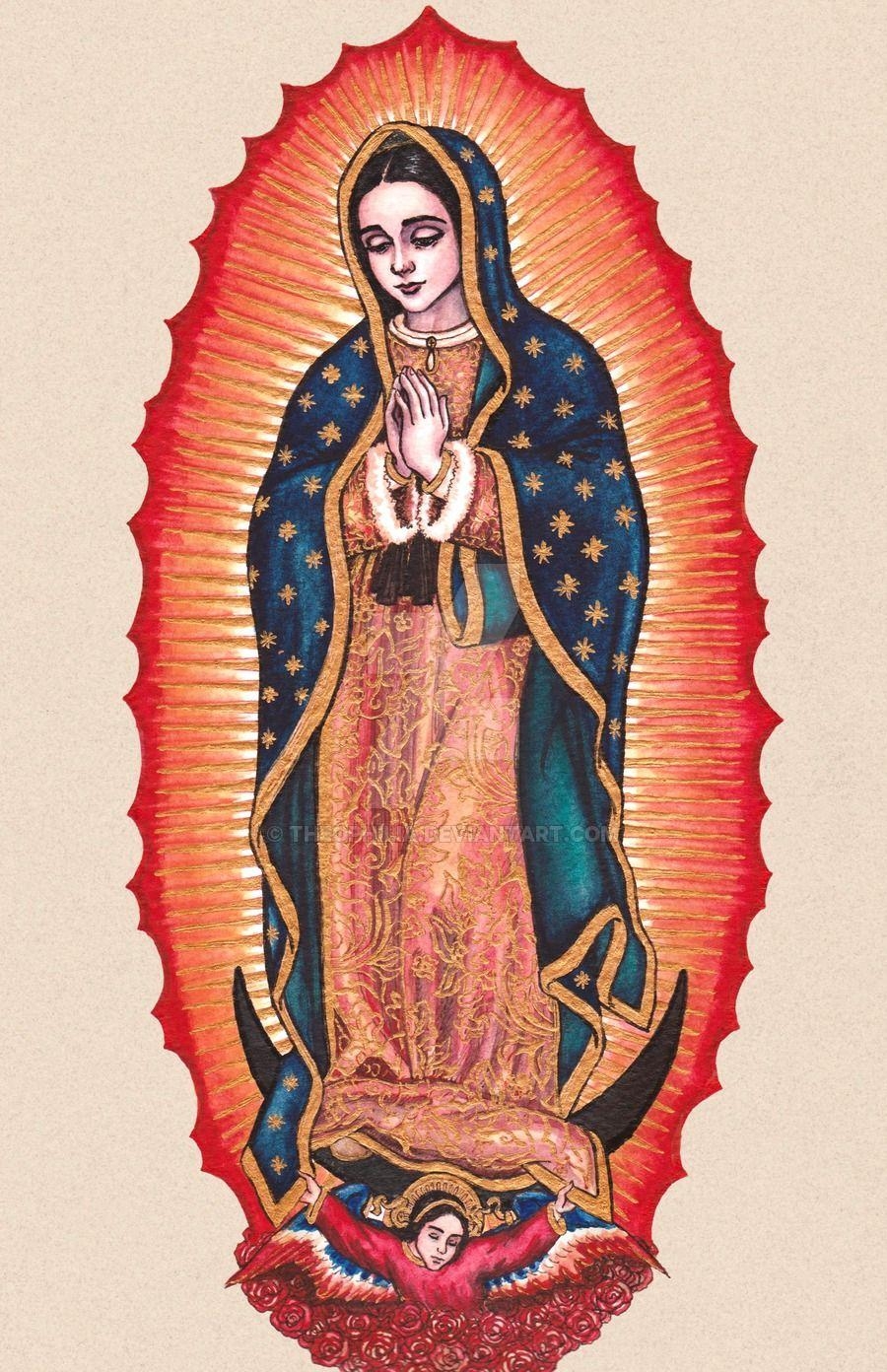 900x1400 VIRGIN OF GUADALUPE, Phone