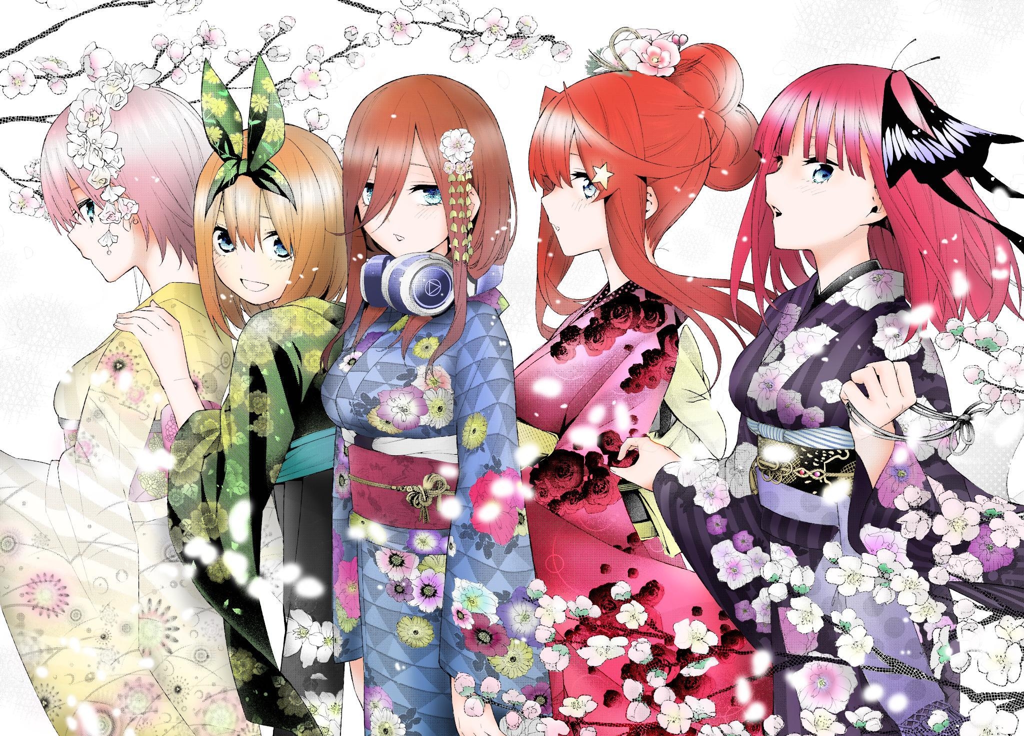 2050x1480 Quintuplets Ready For The Festival [Go Toubun No Hanayome]3 Image, Desktop