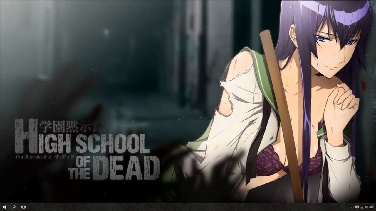 1280x720 H.O.T.D. Saeko Busujima BY AKIBA ILLUSION, Desktop