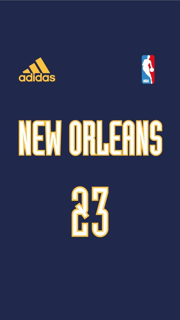 750x1340 PELICANS. NBA Jersey Project iPhone 6, Phone