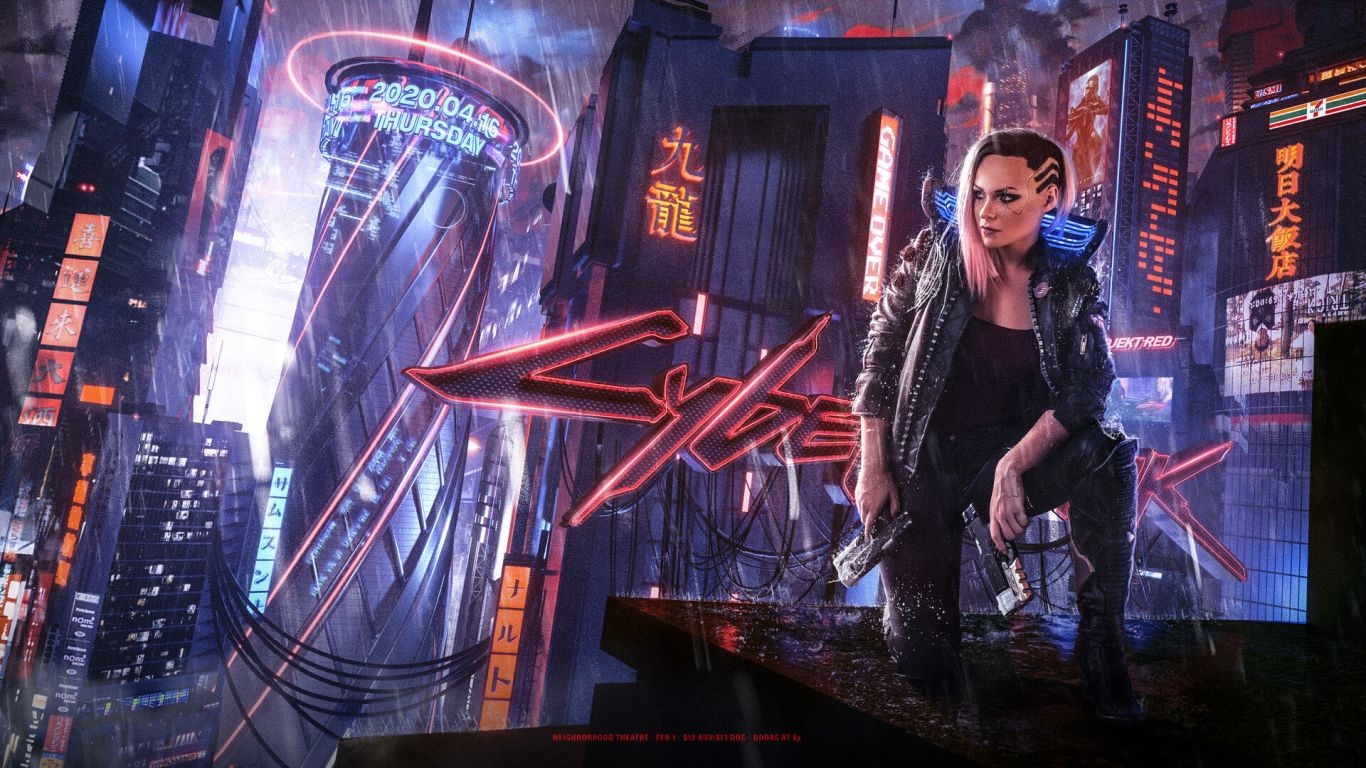 1370x770 Cyberpunk 2077 Concept Art  Resolution Wallpaper, Desktop