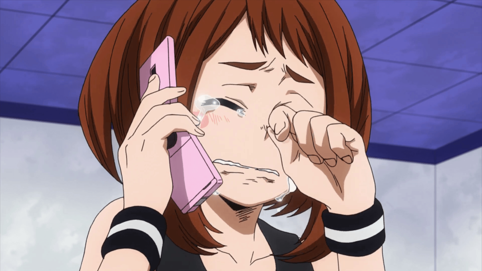 1920x1080 Ochaco crying.png. Boku no Hero Academia, Desktop