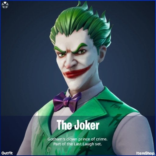 520x520 The Joker Fortnite wallpaper, Phone