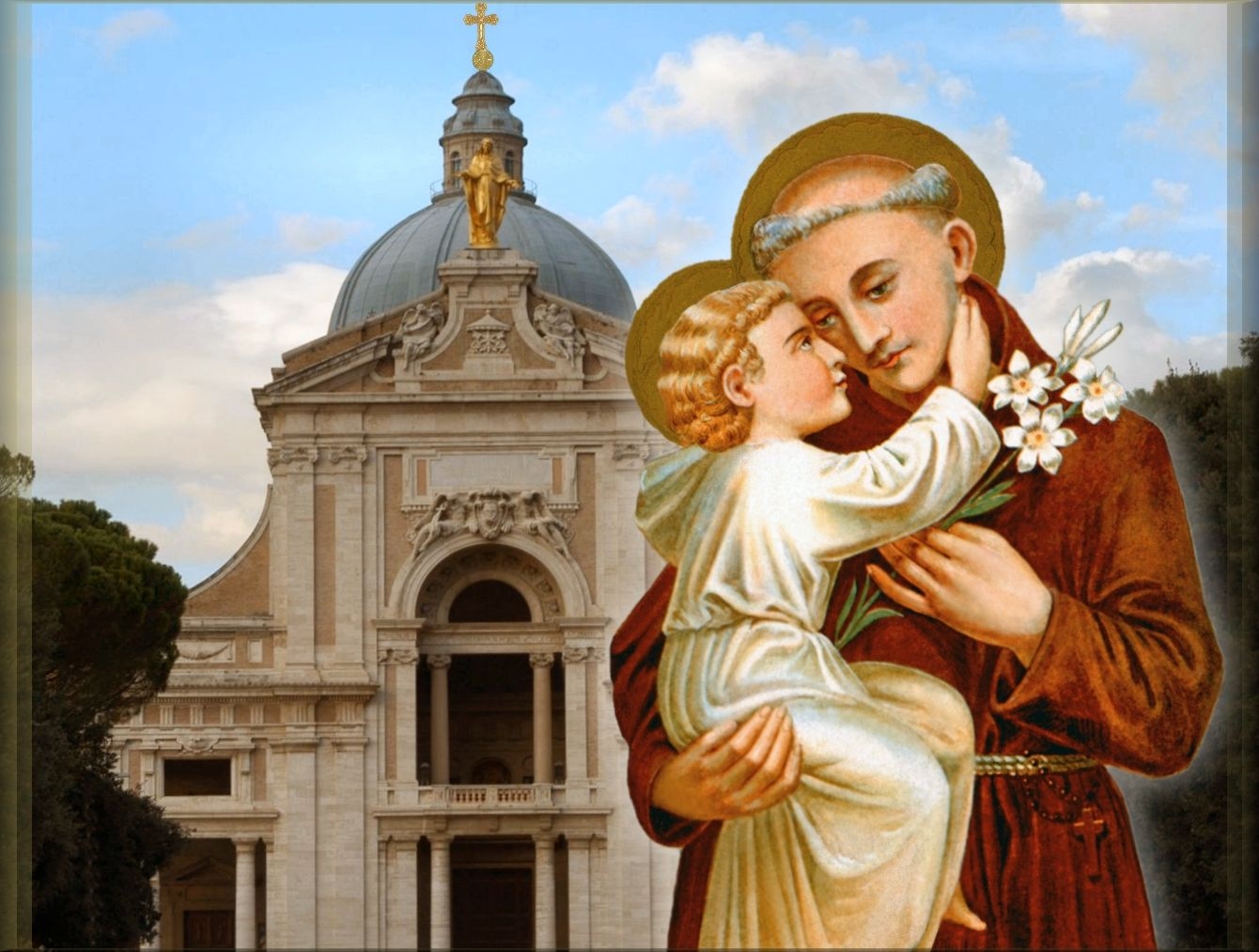 1340x1020 SAINT ANTHONY OF PADUA, Desktop