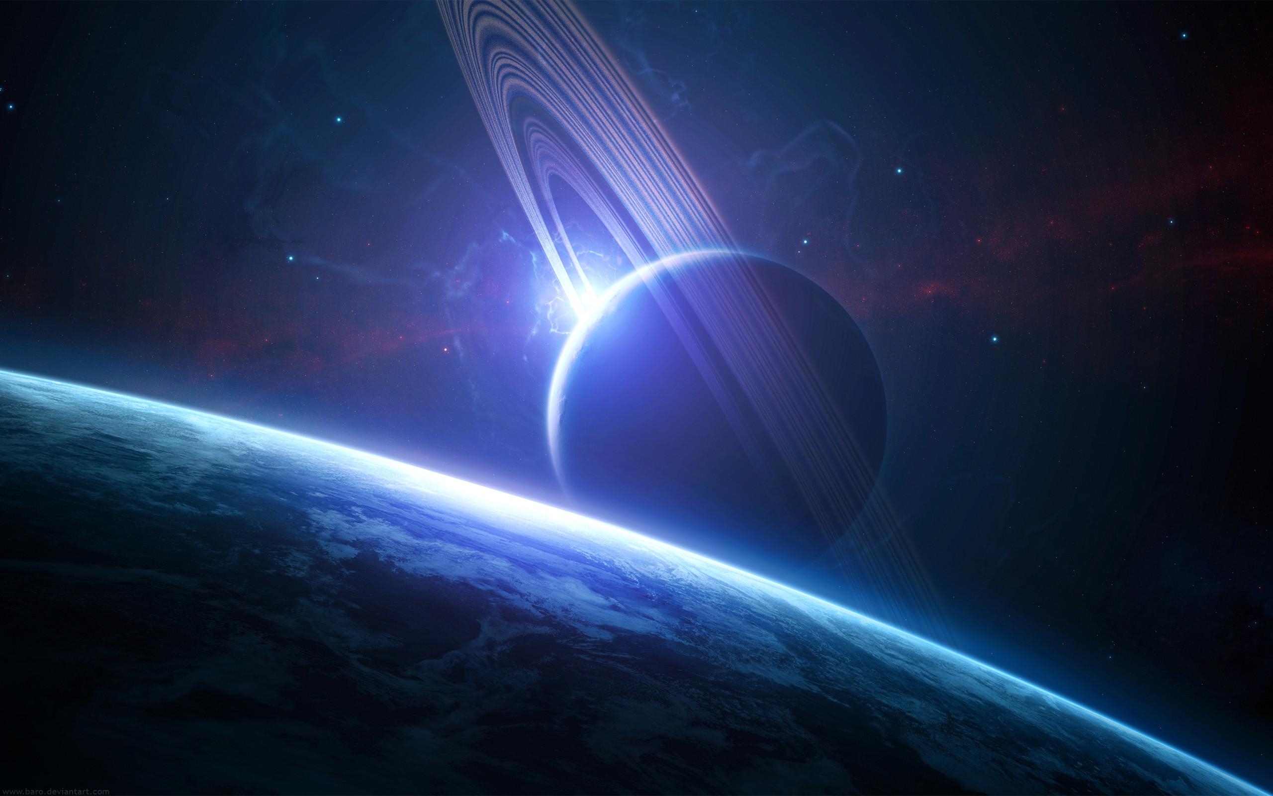 2560x1600 Space Planets Wallpaper, Desktop