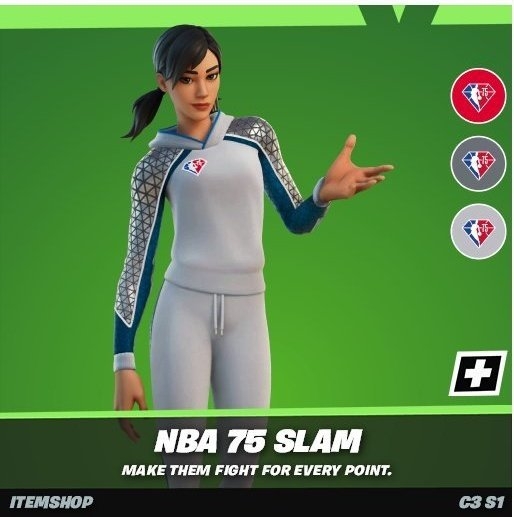 520x520 NBA 75 Slam Fortnite wallpaper, Phone