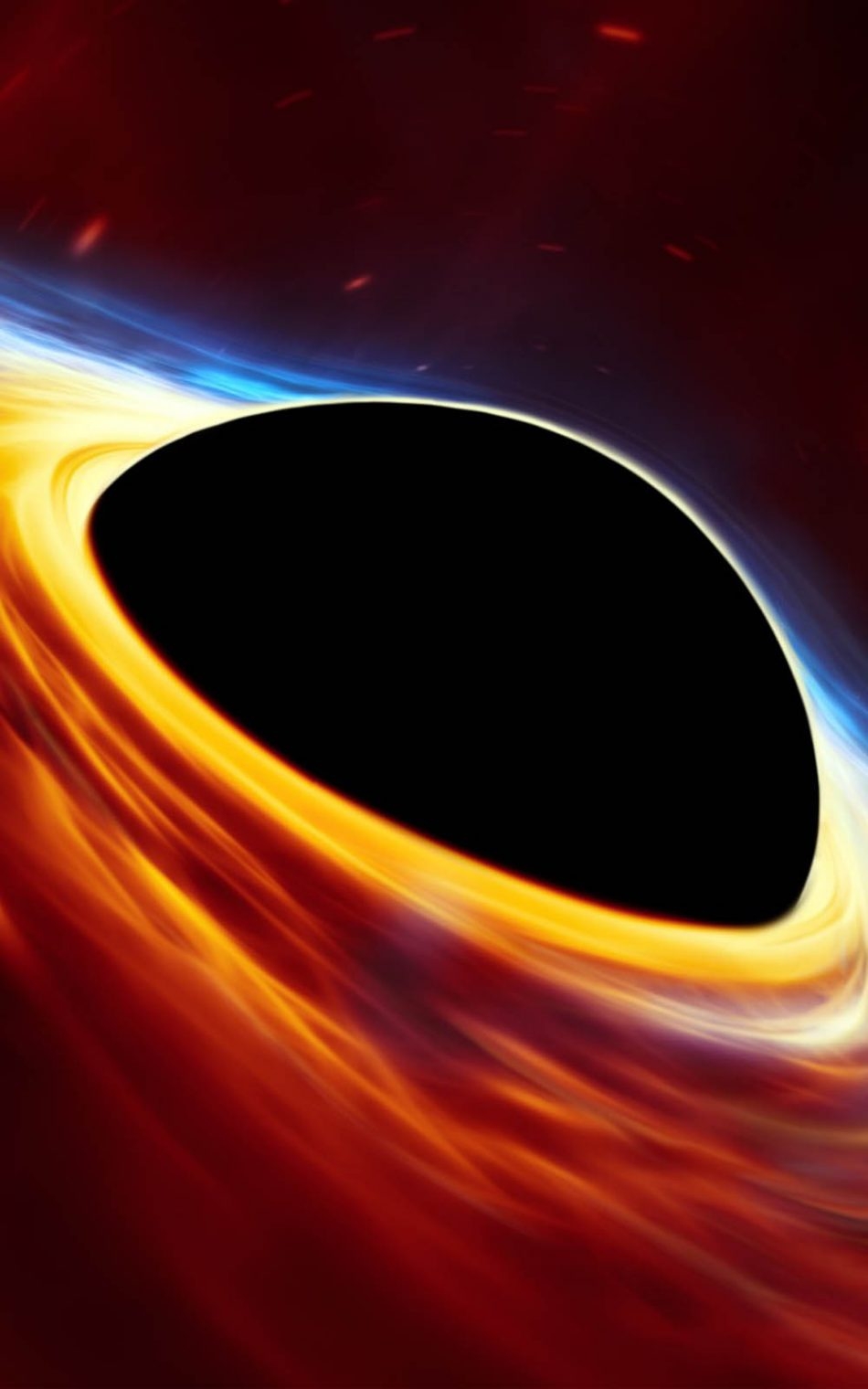 950x1520 Super Black Hole 4K Ultra HD Mobile Wallpaper, Phone