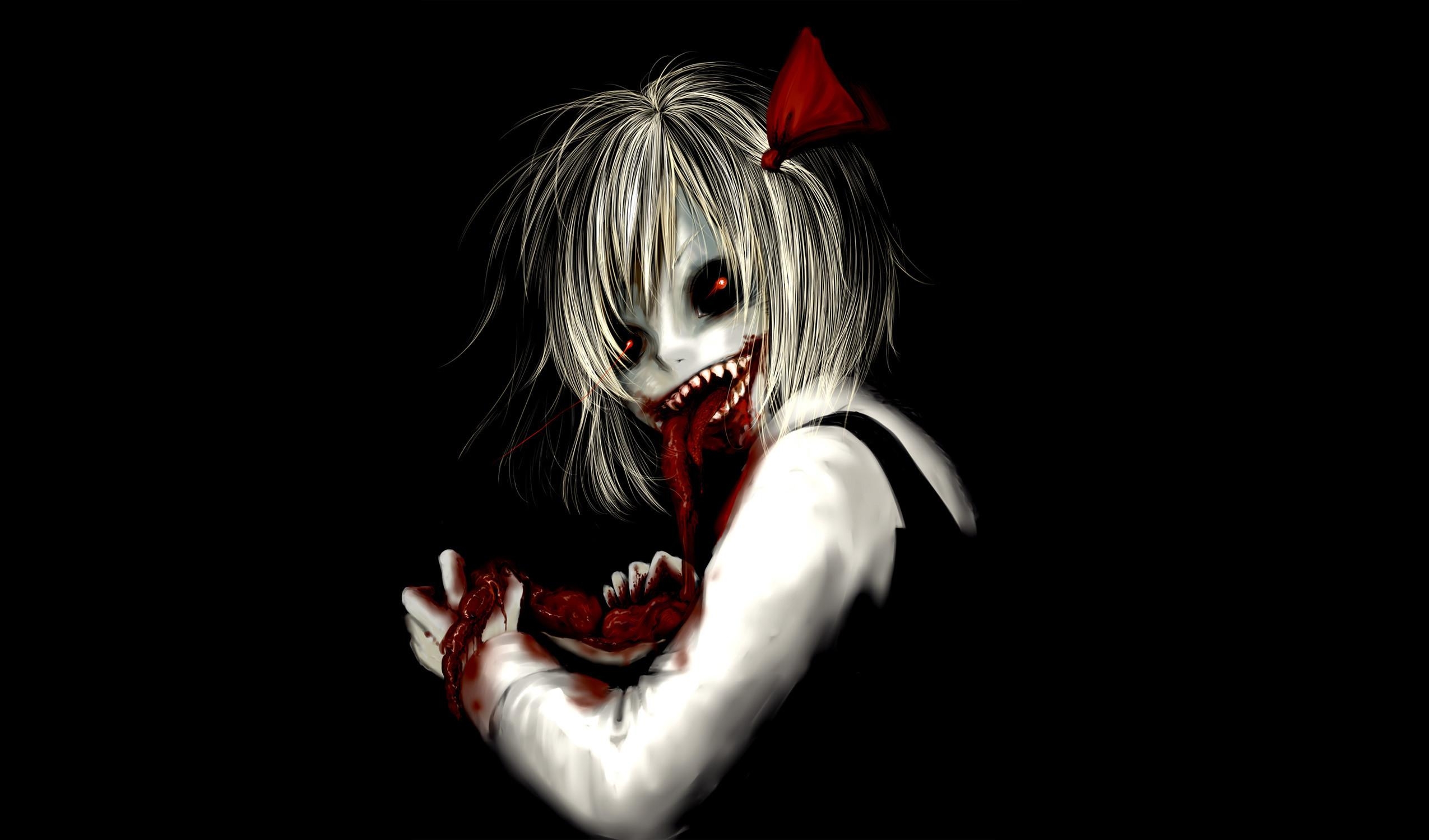 2550x1500 Scary Anime Wallpaper, Desktop