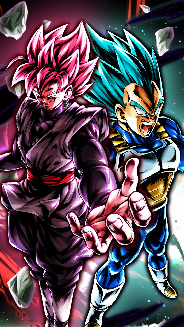 720x1280 Goku Black Rosé and Vegeta Blue wallpaper, Phone