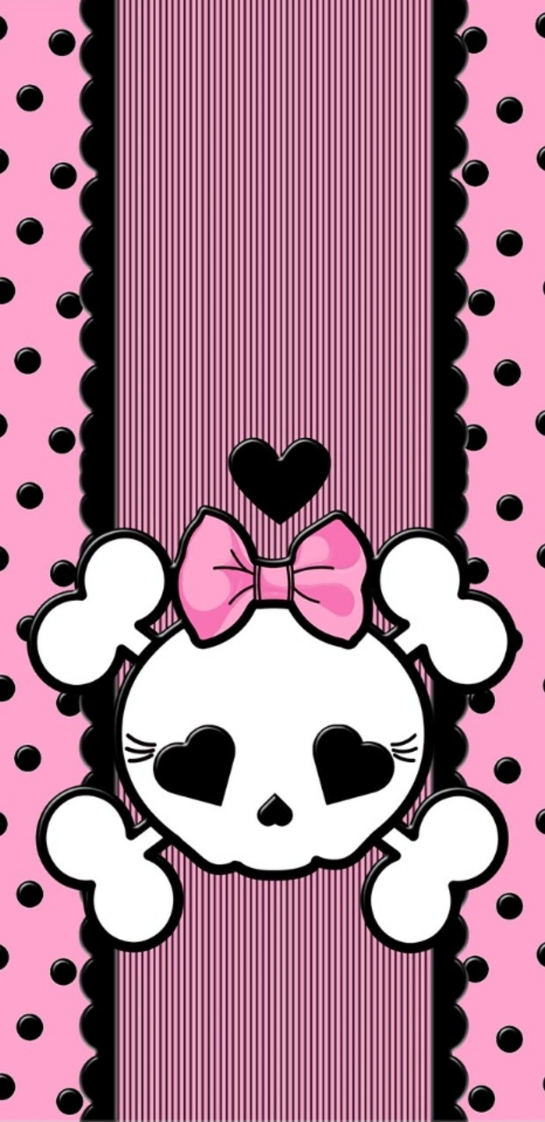 1080x2220 Skulls. Pink skull wallpaper, Emo wallpaper, Skull wallpaper, Phone