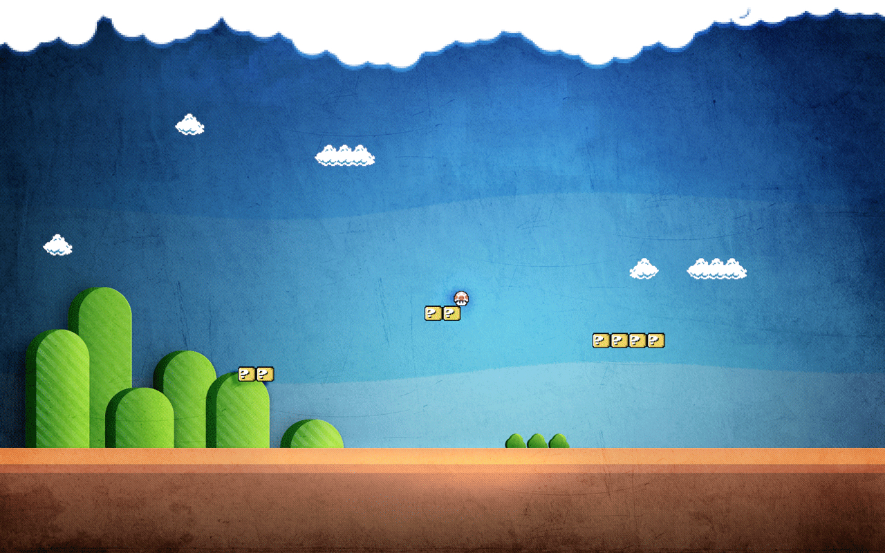 1280x800 Super Mario Background, Desktop