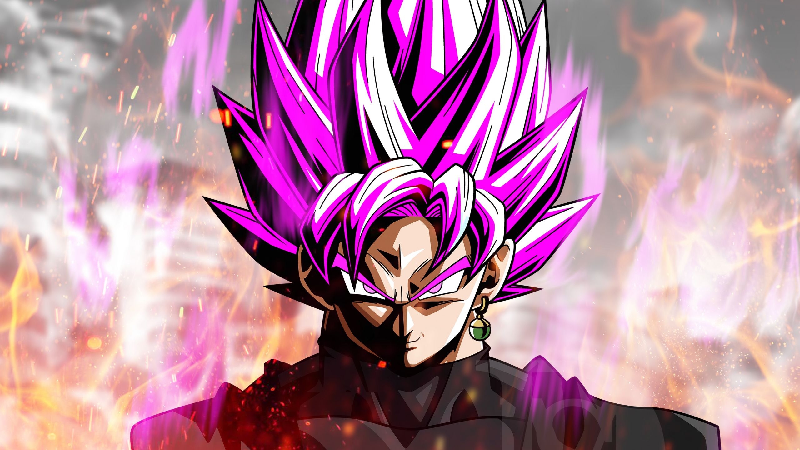 2560x1440 Download Anime, black, villain, Dragon Ball wallpaper,, Desktop