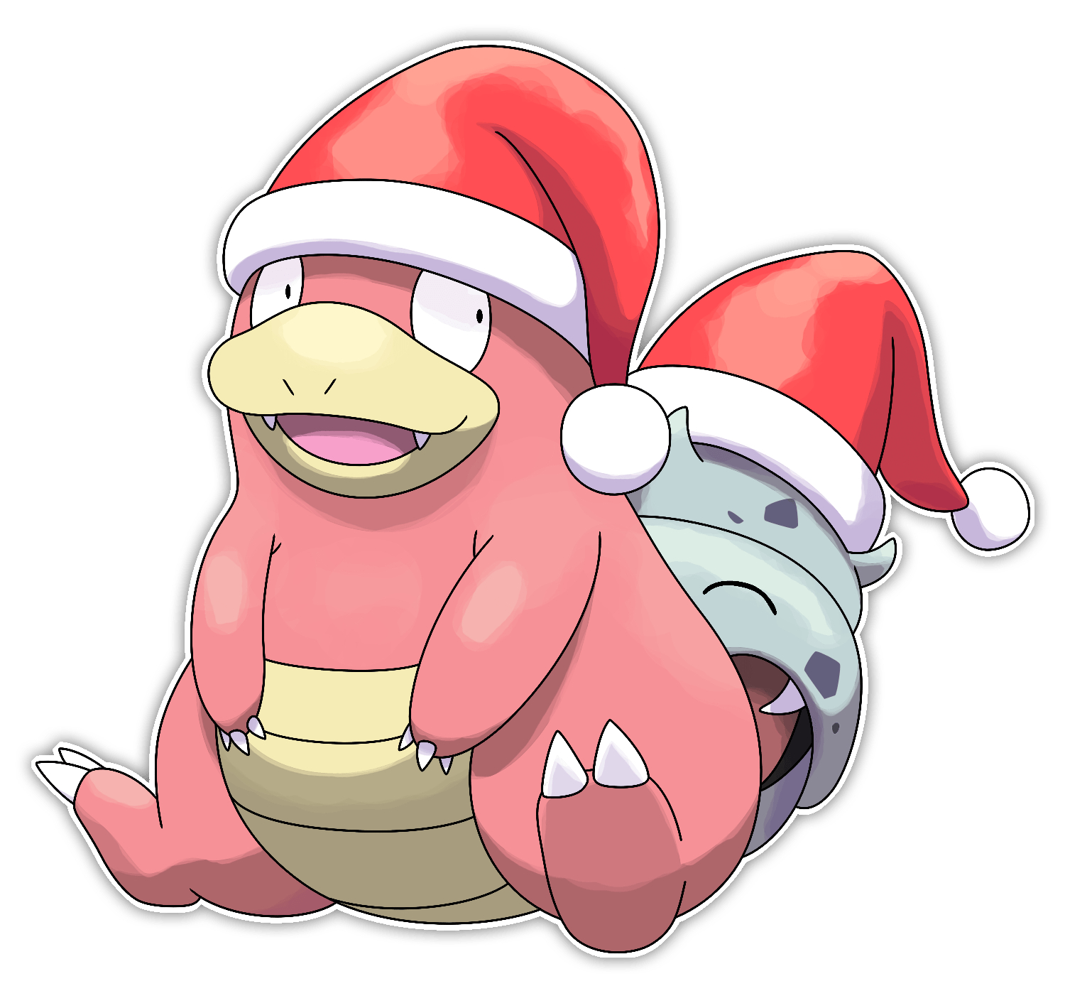 1500x1390 Slowbro By Smiley Fakemon, Desktop