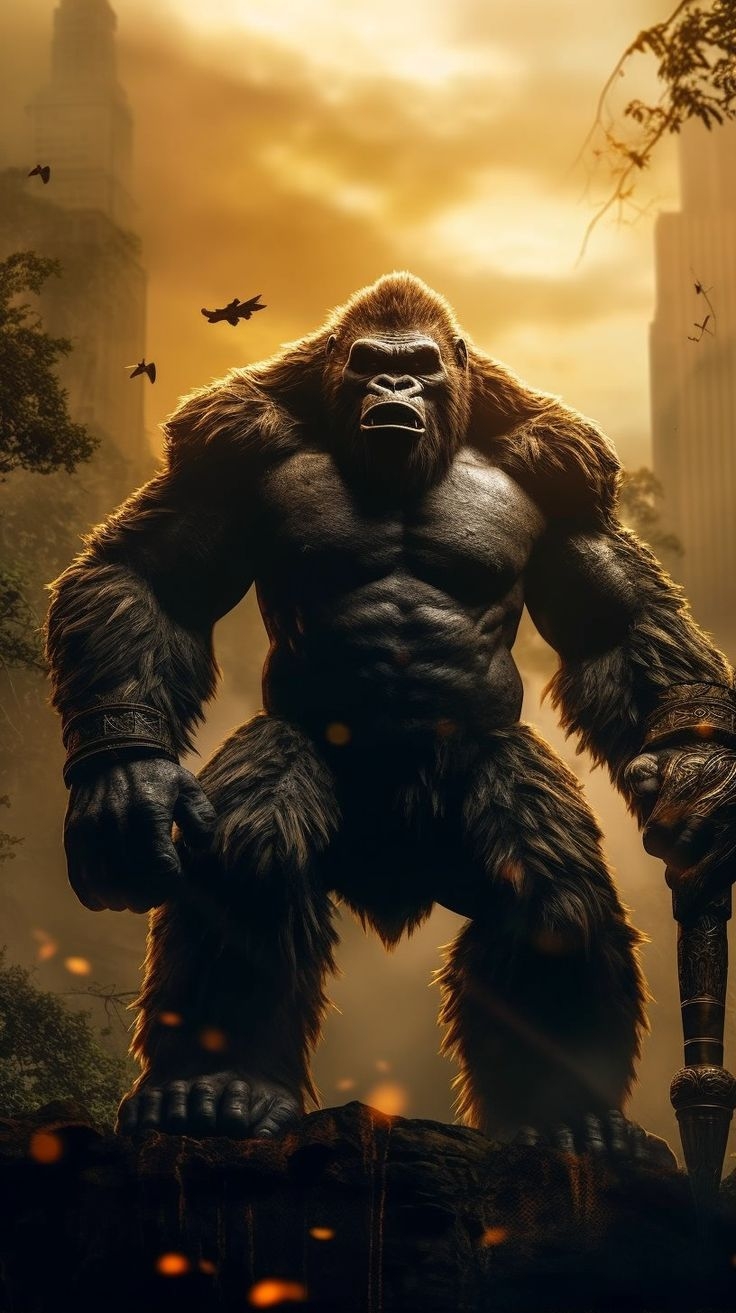 740x1320 King Kong. Wild animals picture, King, Phone