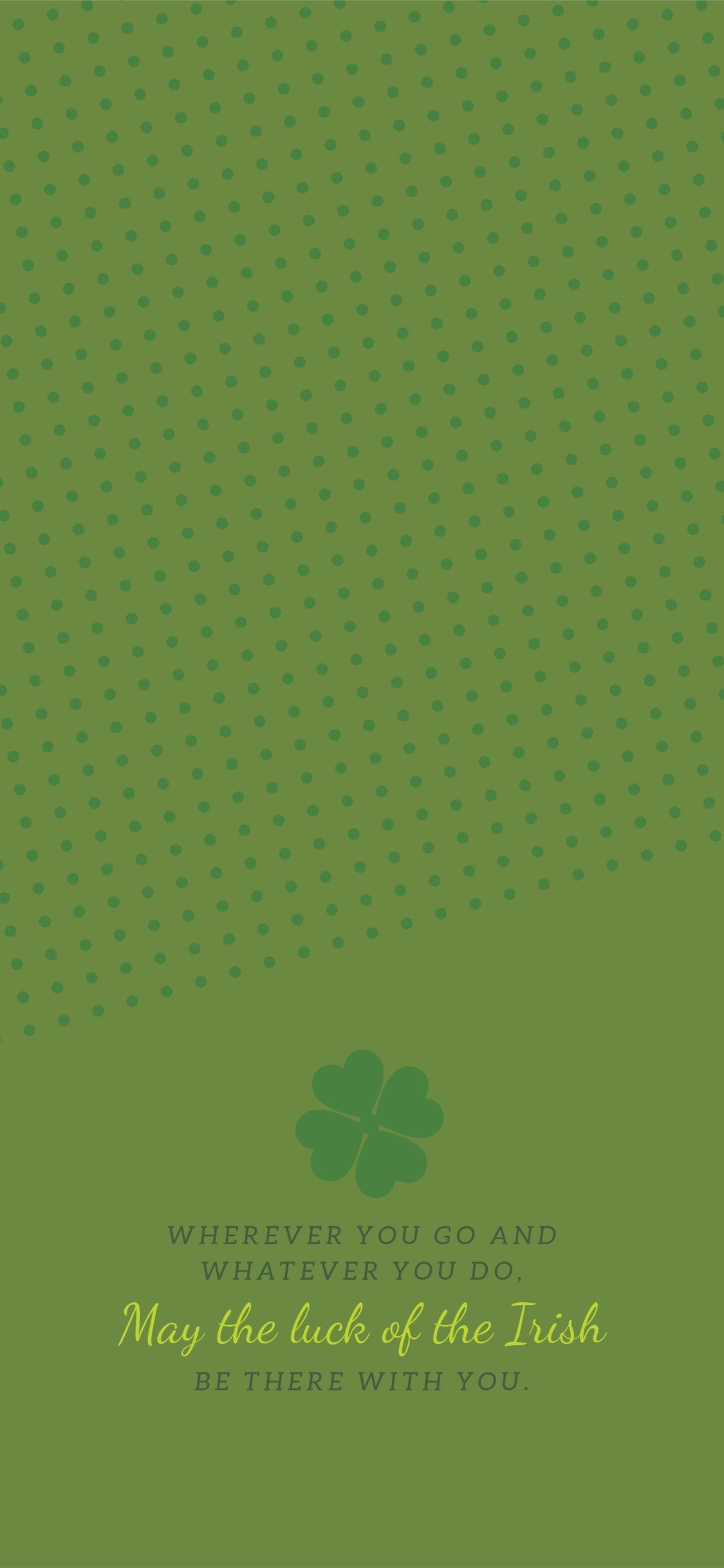 1130x2440 St Patricks Day Aesthetic Wallpaper, Phone