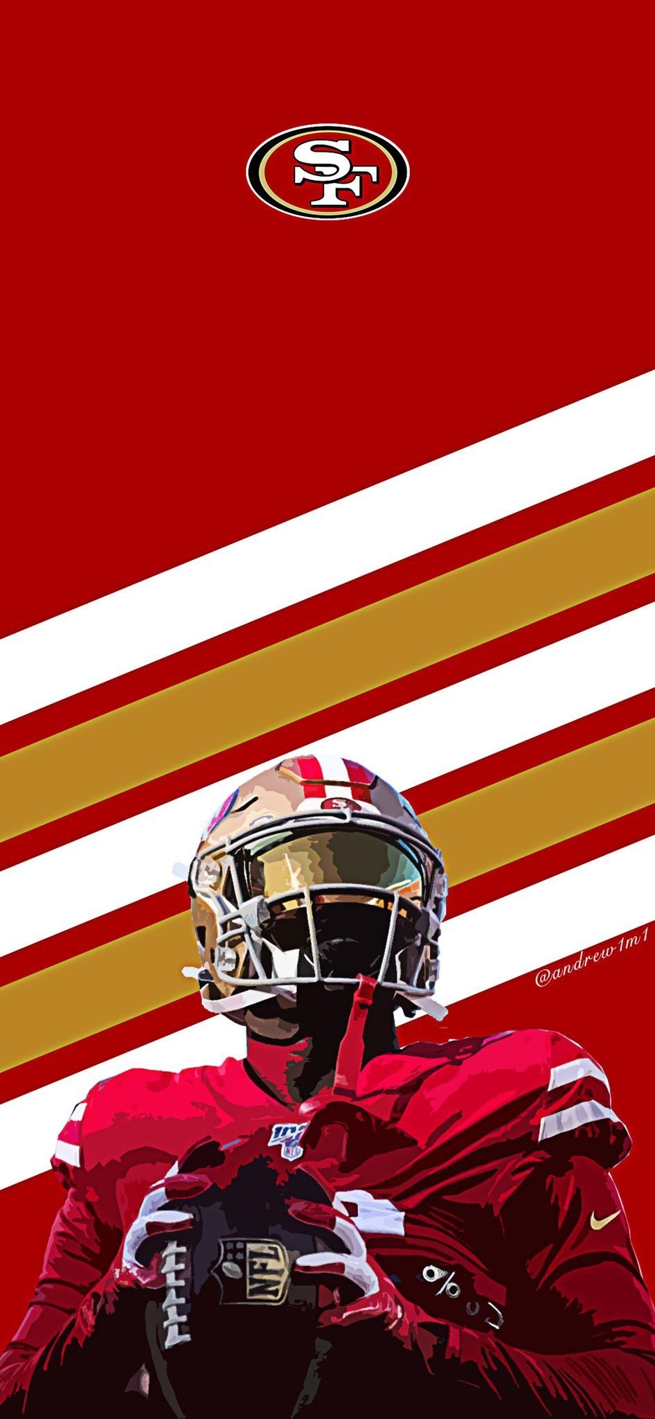 950x2050 49ers Wallpaper, Phone