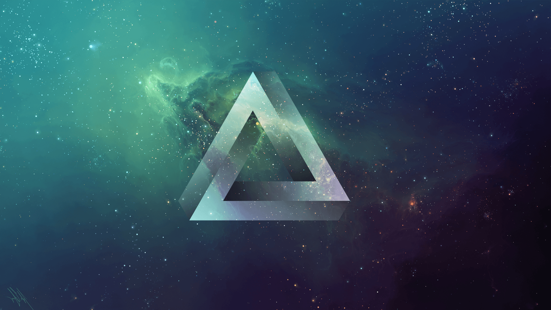 1920x1080 Universe Triangle Wallpaper Free Universe Triangle, Desktop