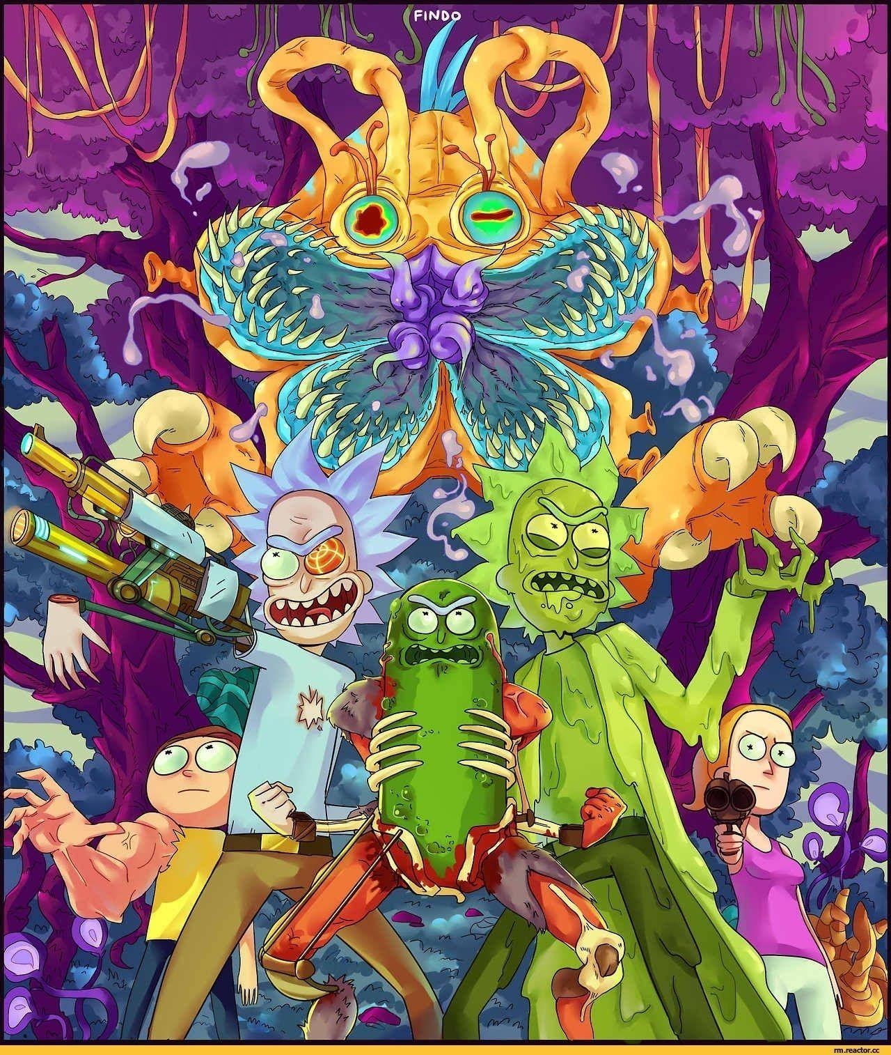 1280x1520 Rick and Morty HD Wallpaper, Phone