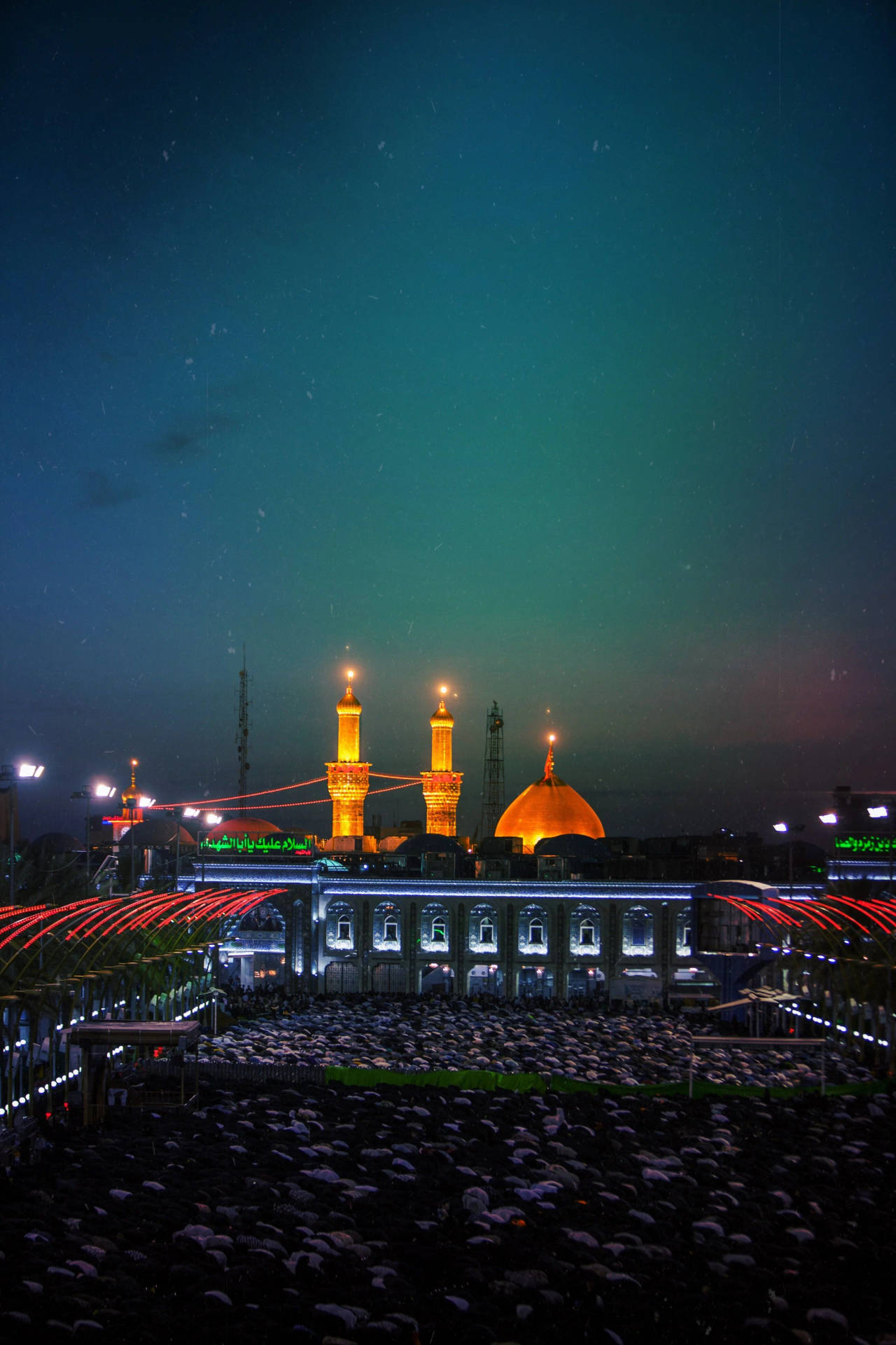 1280x1920 Download Hussain Karbala Holy Shrine, Phone