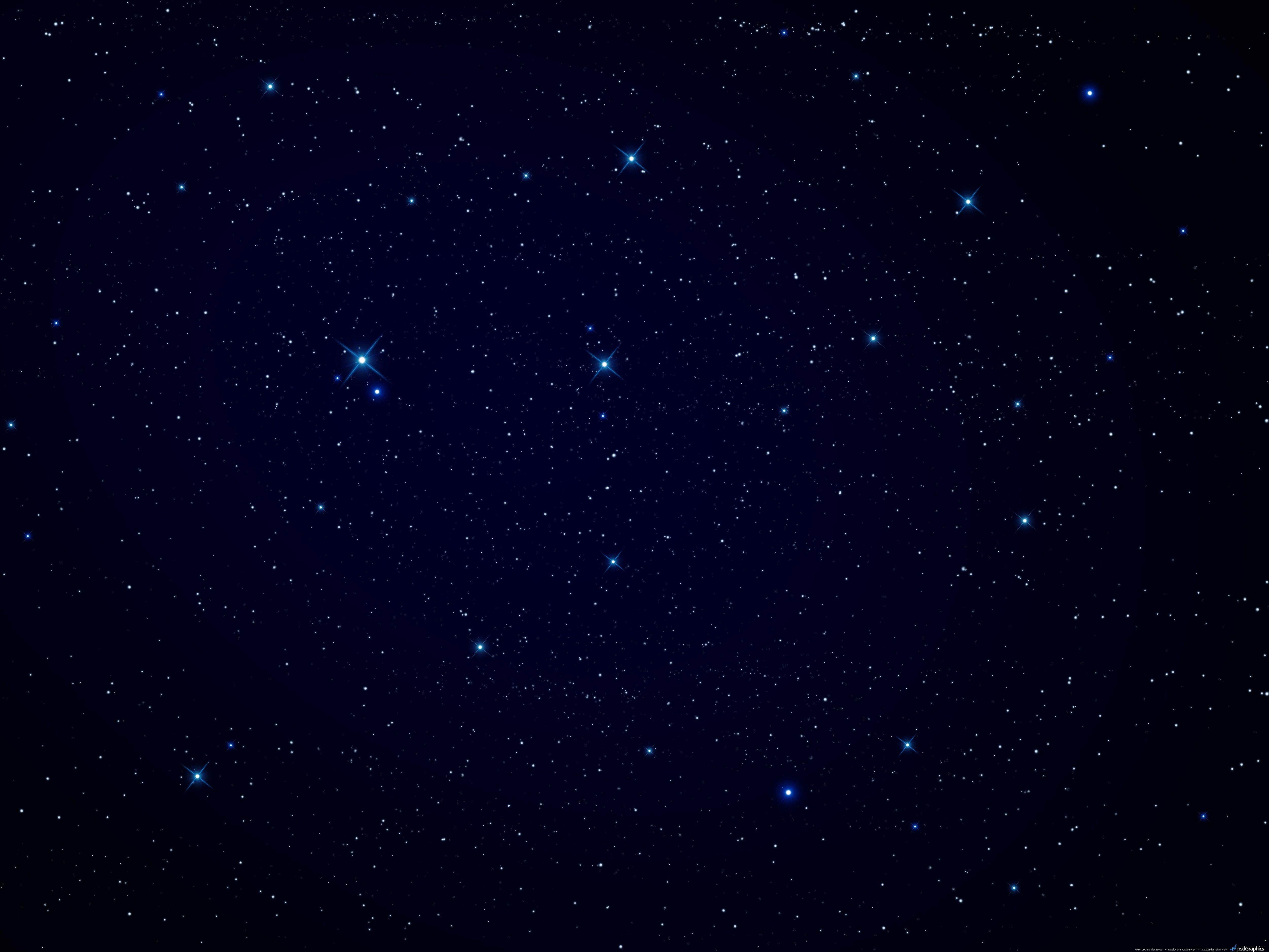 5000x3750 Night sky, stars background, Desktop