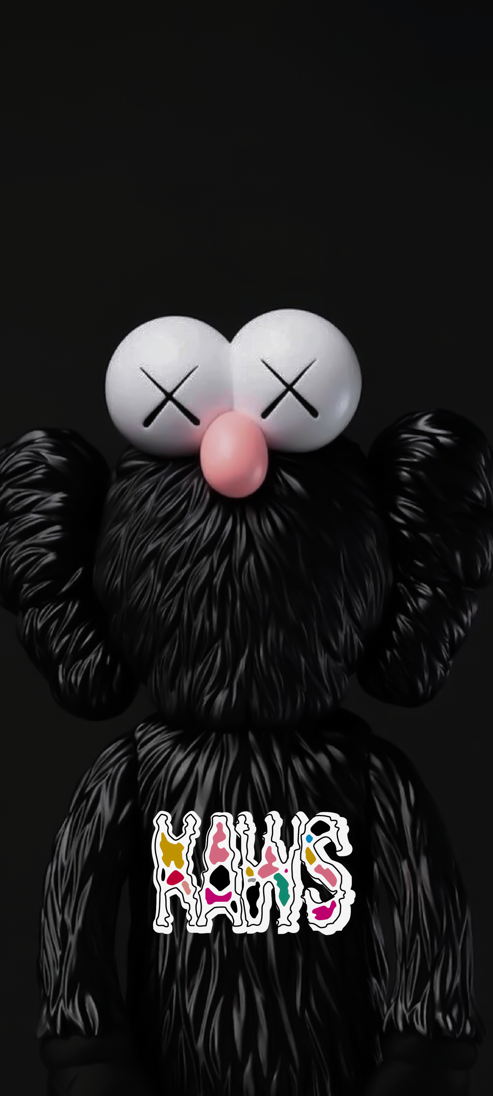 1690x3760 KAWS WALLPAPER IOS 16, Phone