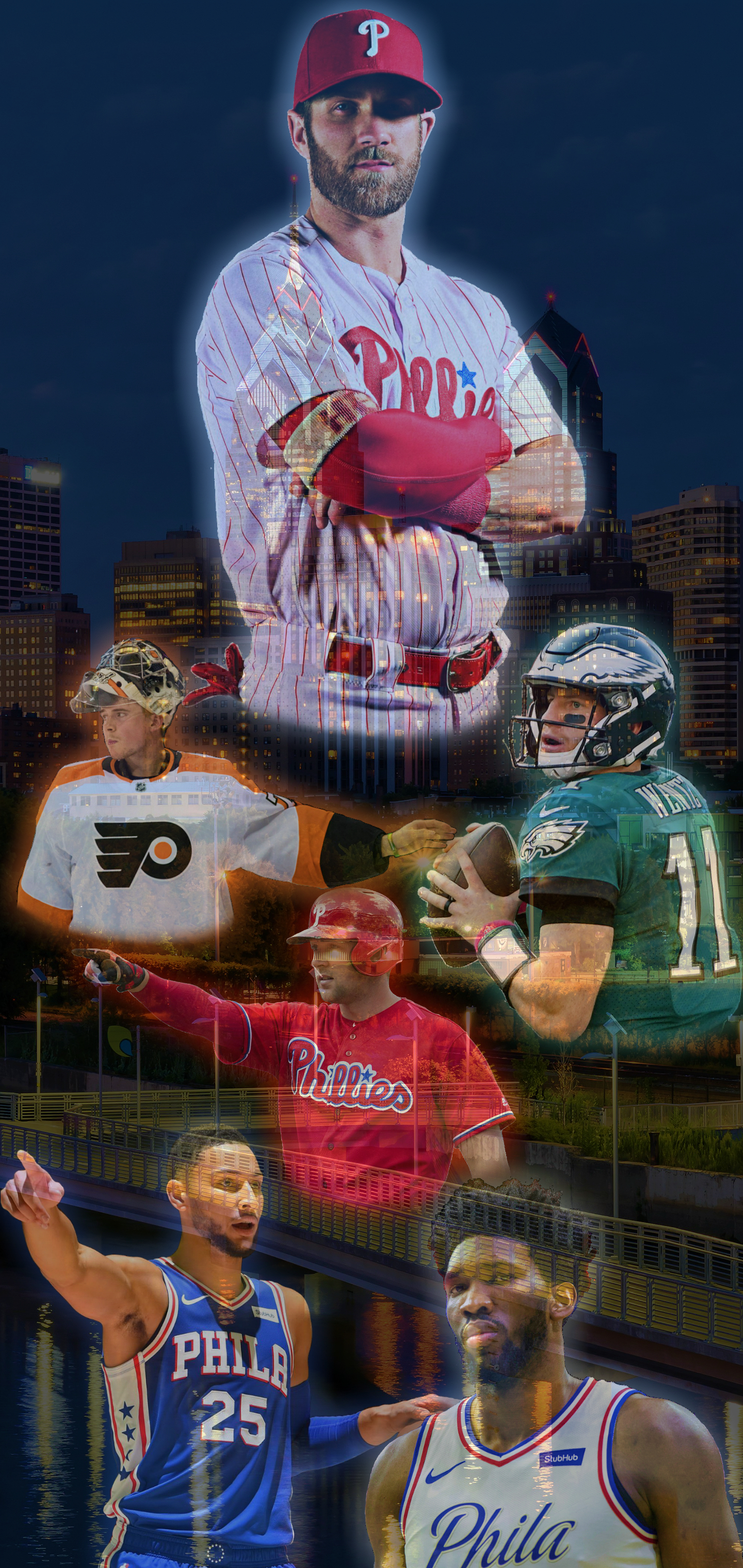 1440x3040 Philadelphia Sports Wallpaper Free Philadelphia Sports Background, Phone