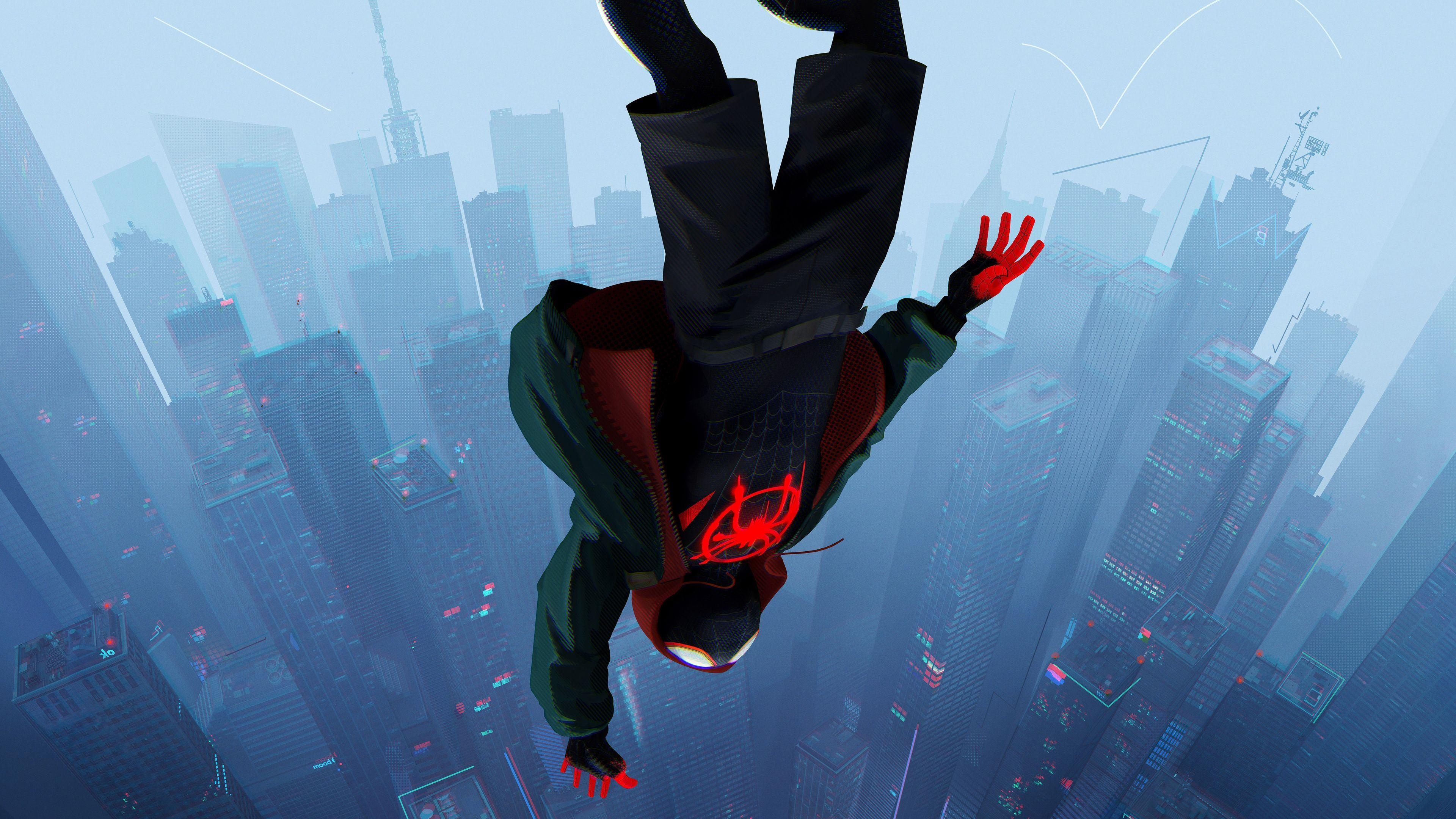 3840x2160 Wallpaper 4k SpiderMan Into The Spider Verse Movie 2018 8k 2018, Desktop