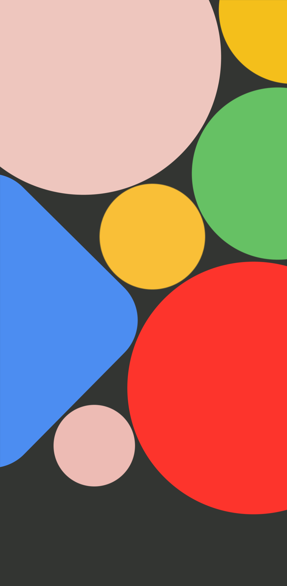 1220x2480 An artist recreated Google Pixel 4a wallpaper [Download], Phone