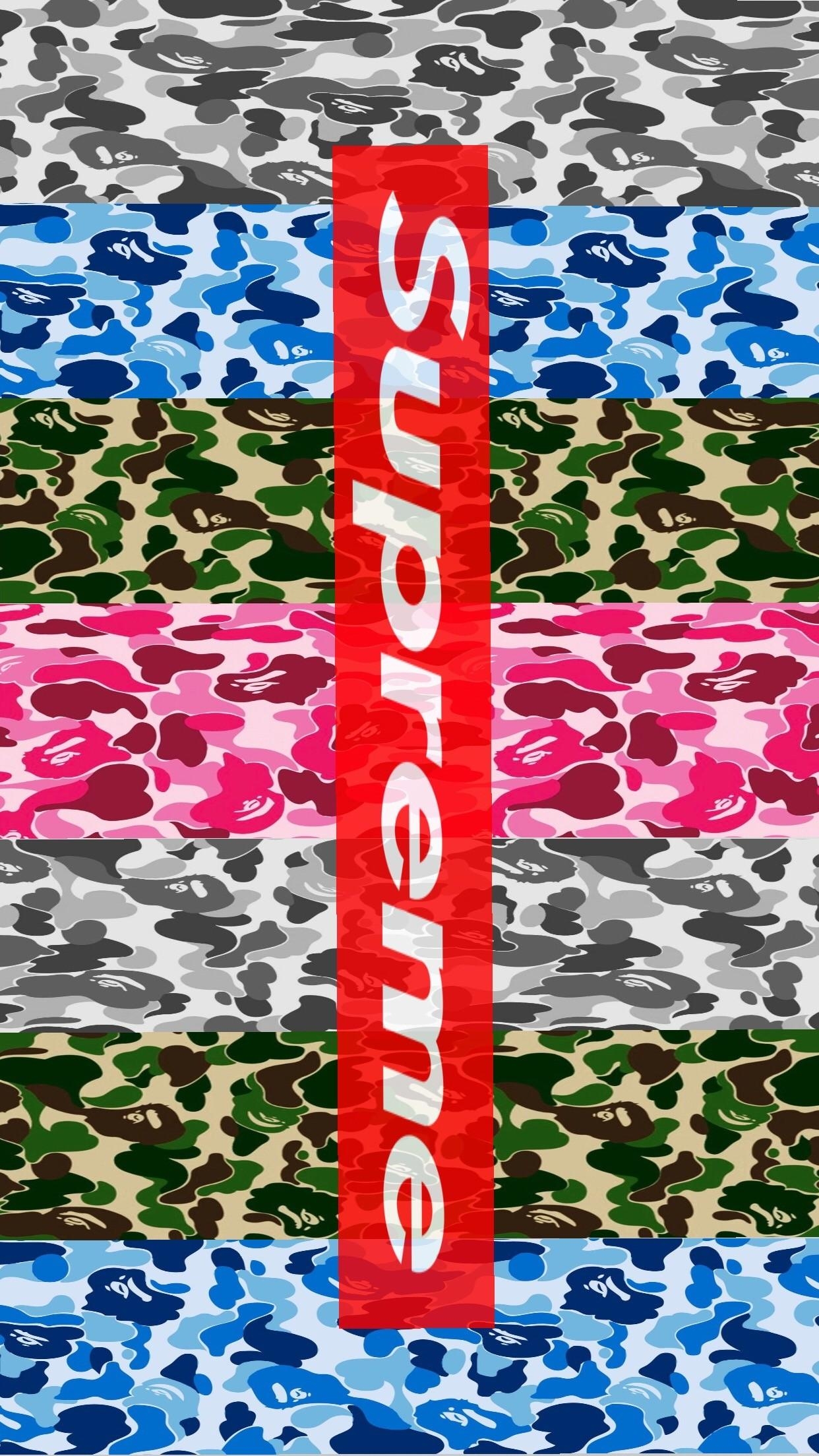 1250x2210 Supreme Wallpaper, Phone