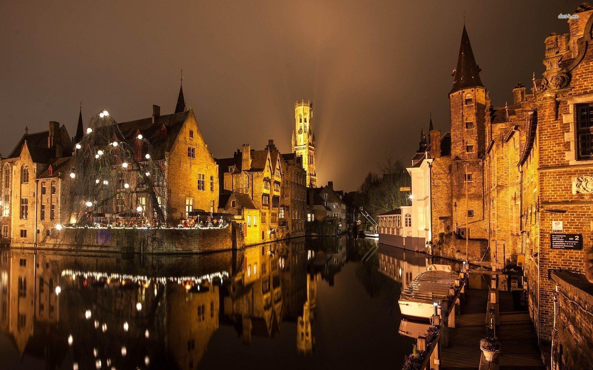 1920x1200 Bruges Belgium Wallpaper, Desktop