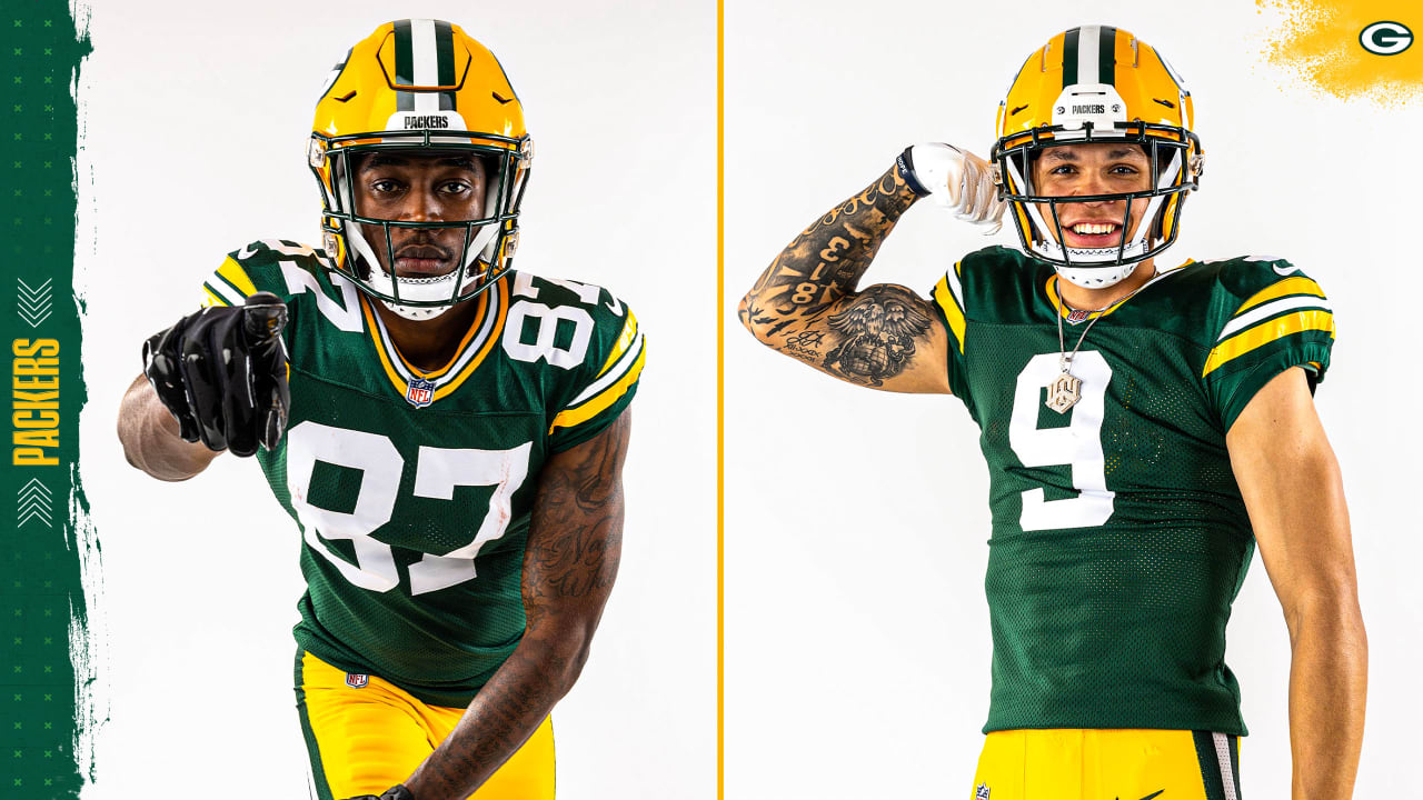 1280x720 Photos: Packers' Romeo Doubs, Christian Watson attend 2022 NFLPA Rookie Premiere, Desktop