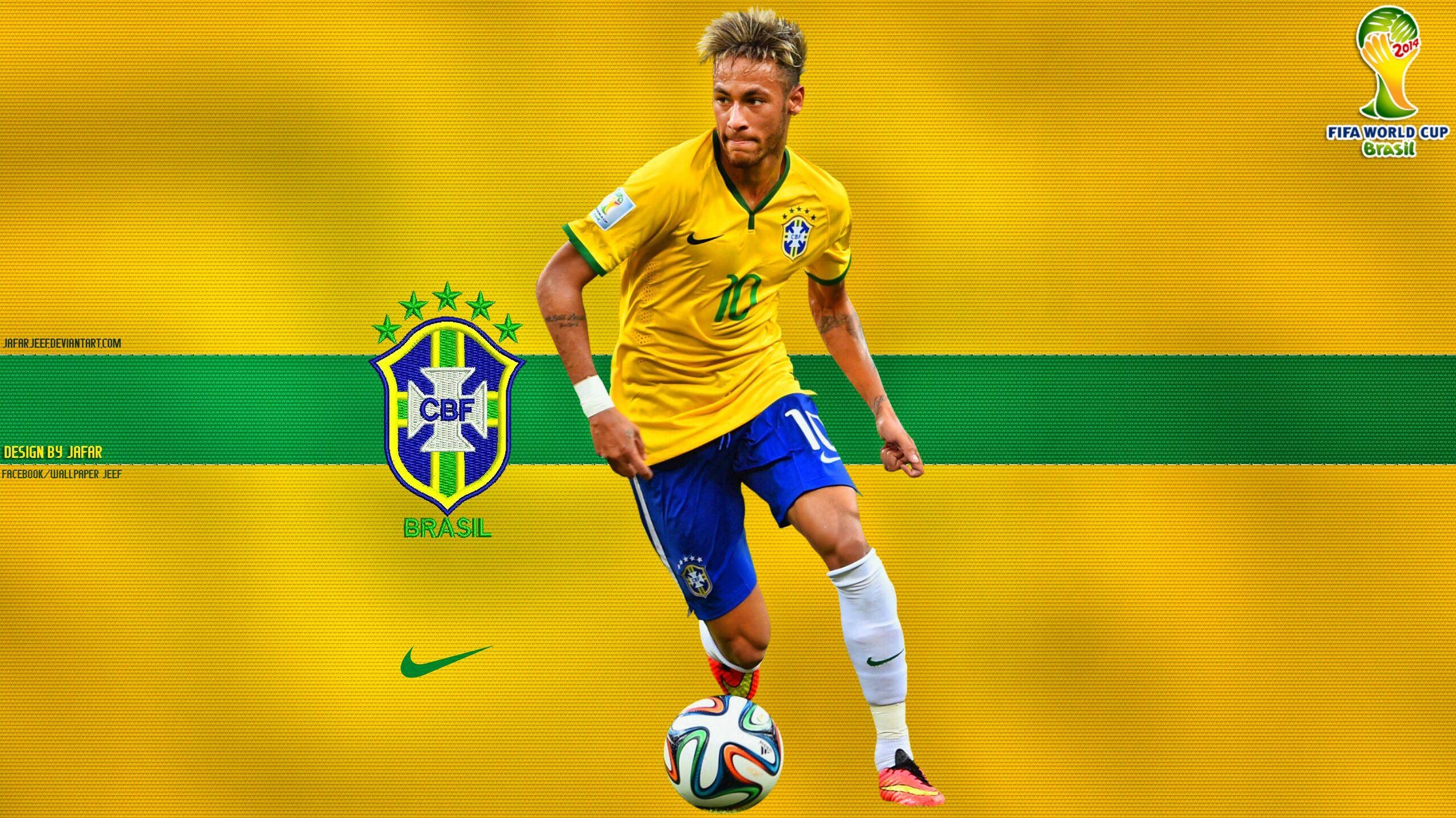 2560x1440 Neymar Brazil Wallpaper Free Neymar Brazil Background, Desktop