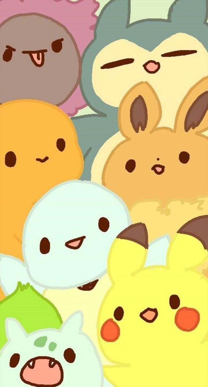 720x1340 Chibi Pokemon Wallpaper, Phone