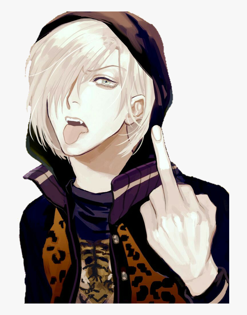 860x1100 Middle Finger Anime Boy, HD Png.pngitem.com, Phone