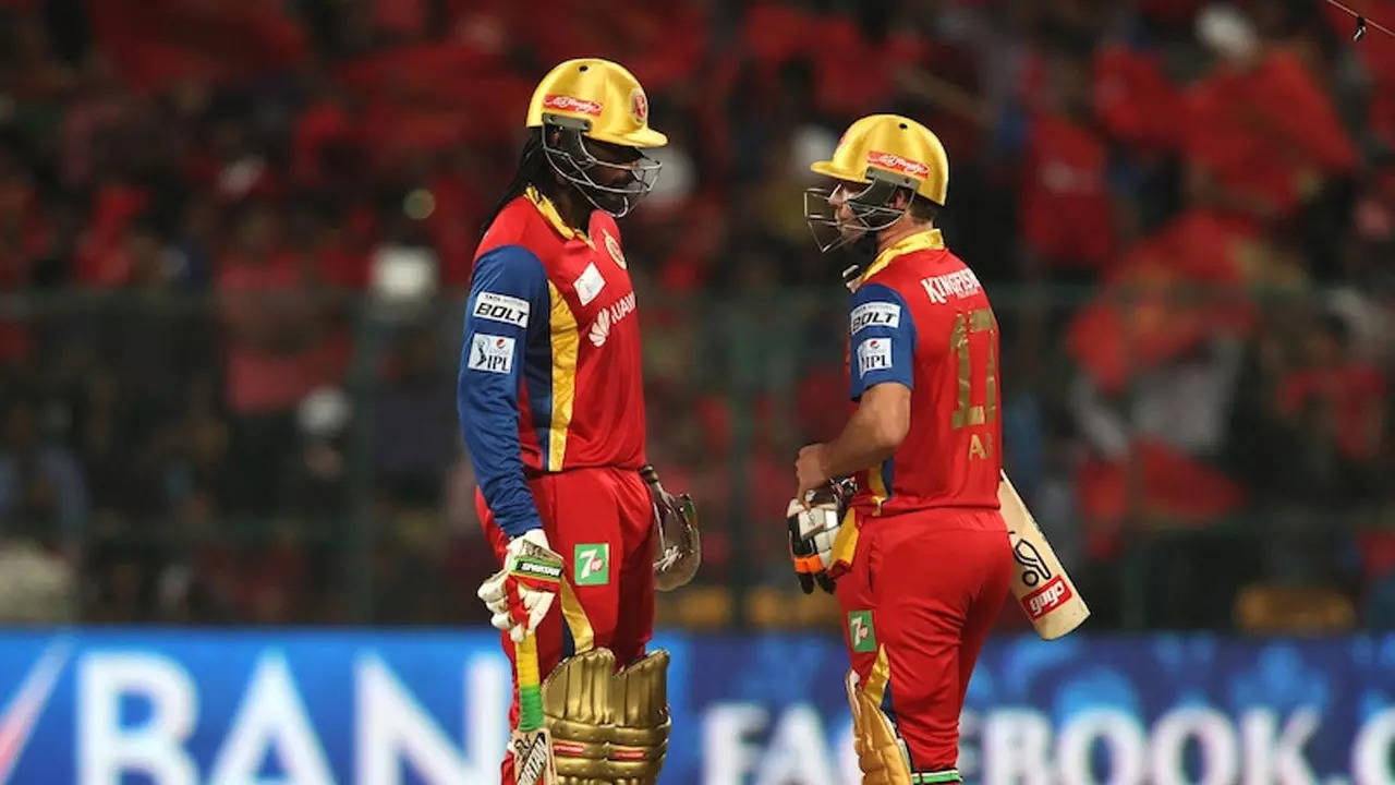 1280x720 RCB to retire jersey numbers worn by AB de Villiers, Chris Gayle. Cricket News of India, Desktop