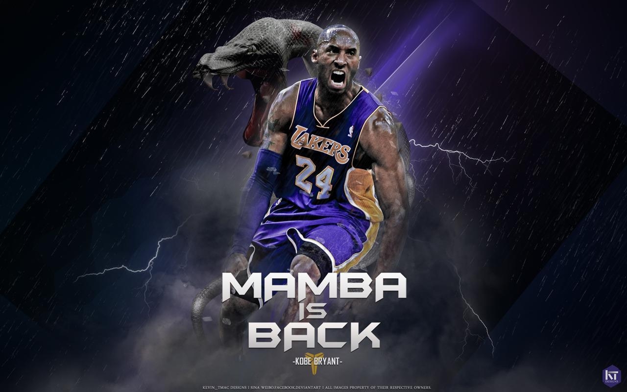 1280x800 Kobe Bryant Mamba Is Back Wallpaper, Desktop