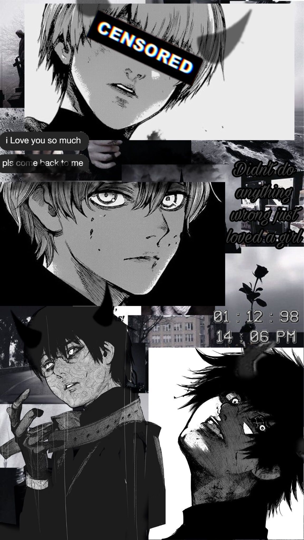 1160x2050 Tokyo Ghoul Aesthetic Wallpaper Free Tokyo Ghoul Aesthetic Background, Phone